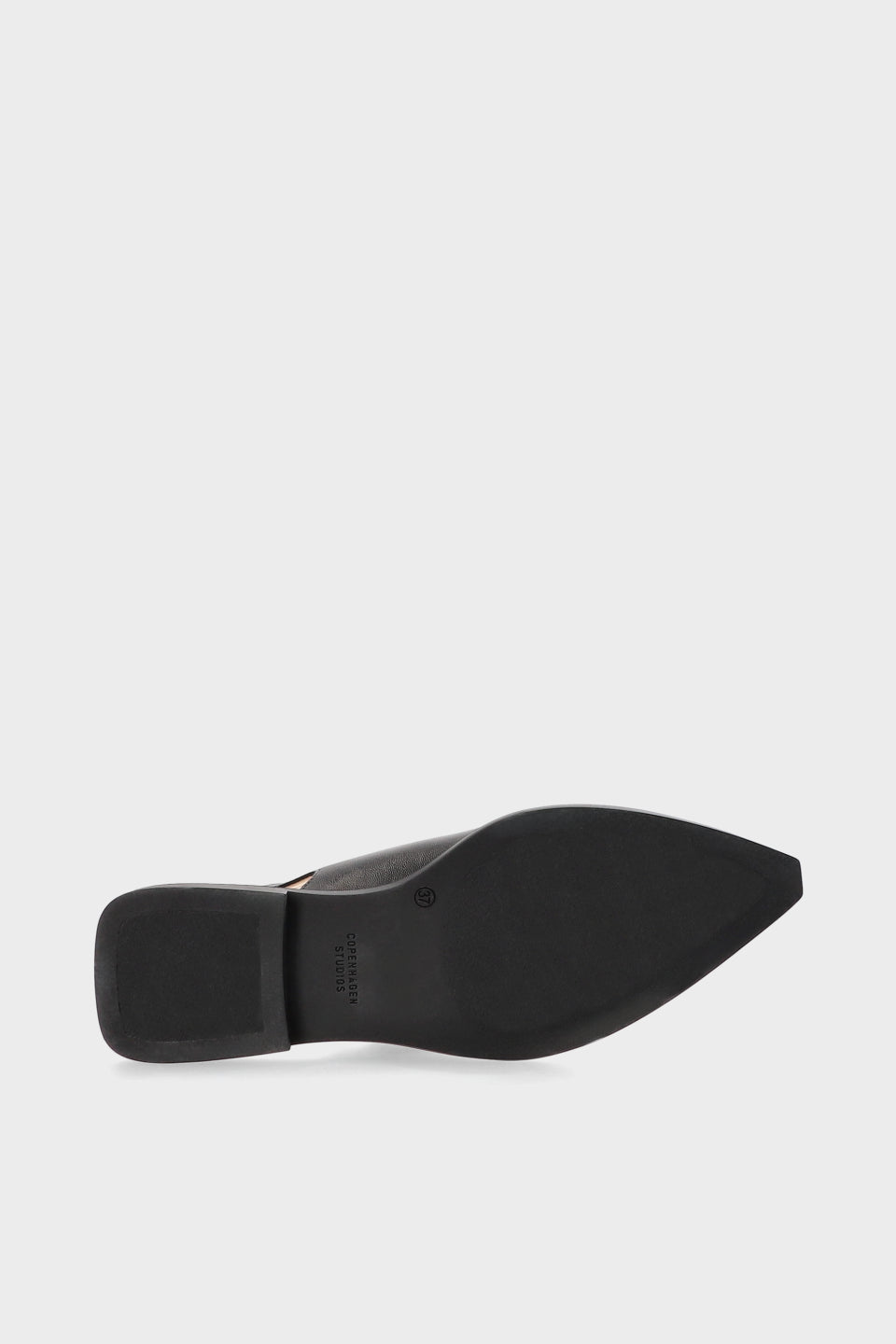CPH416 Leather Ballerina Flats Black