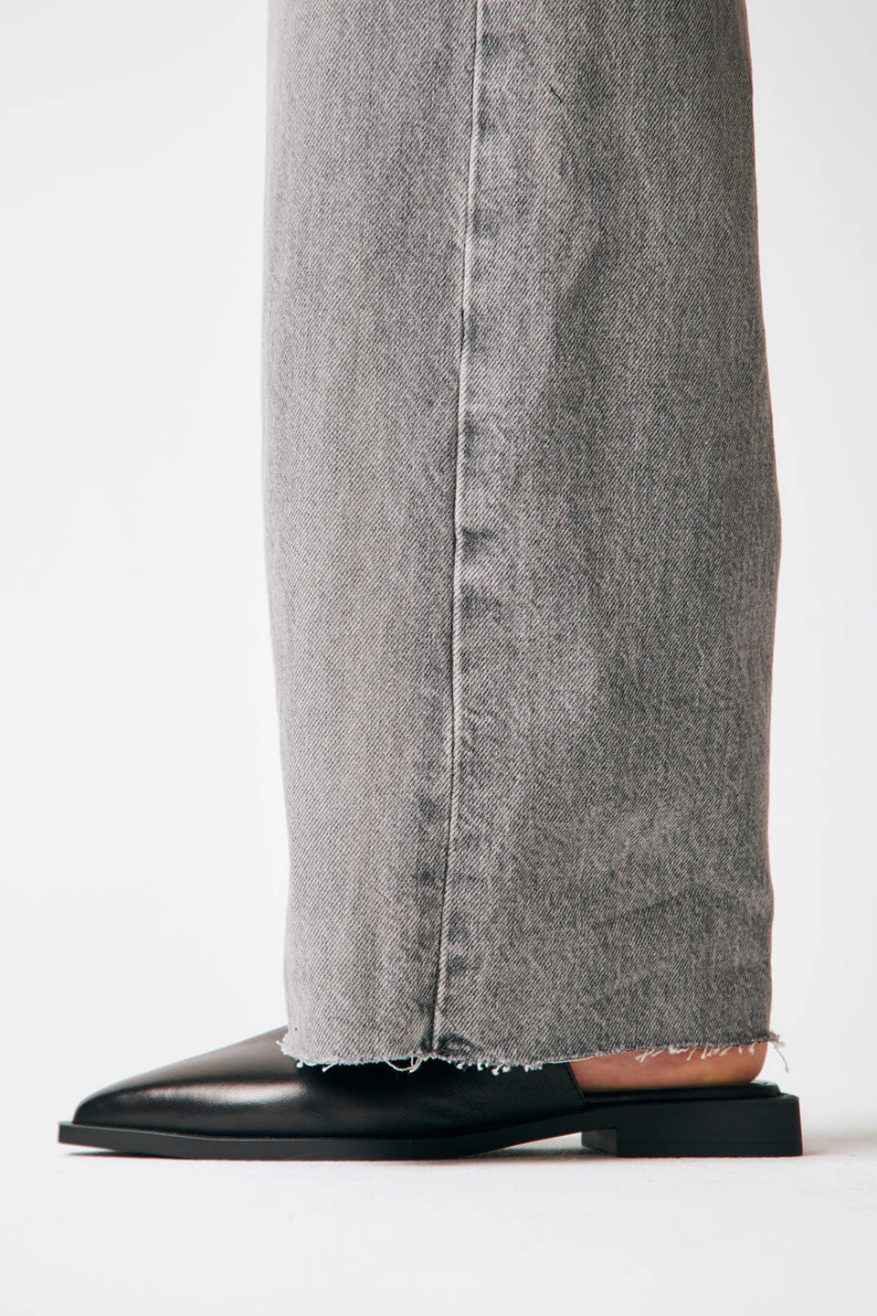 CPH416 Leather Ballerina Flats Black