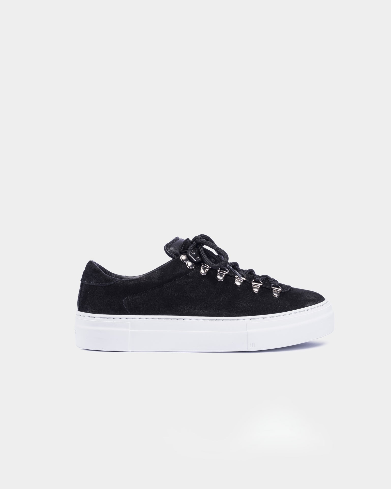 MAROSTICA LOW SUEDE PLATFORM BLACK