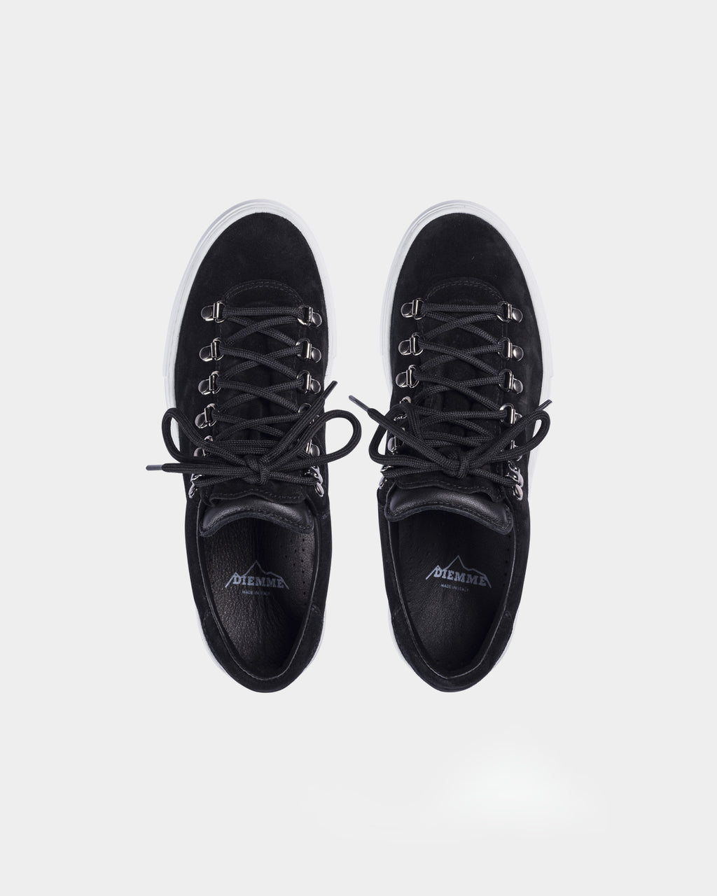 MAROSTICA LOW SUEDE PLATFORM BLACK