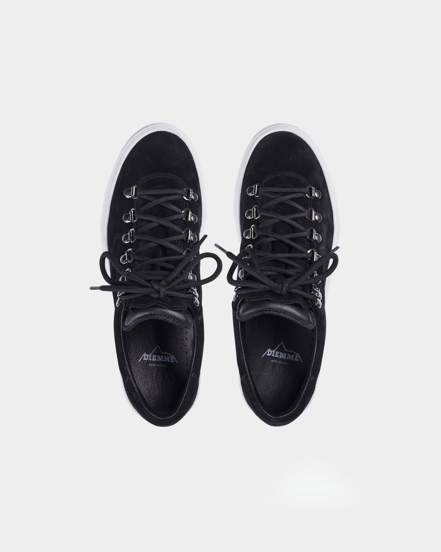 MAROSTICA LOW SUEDE PLATFORM BLACK