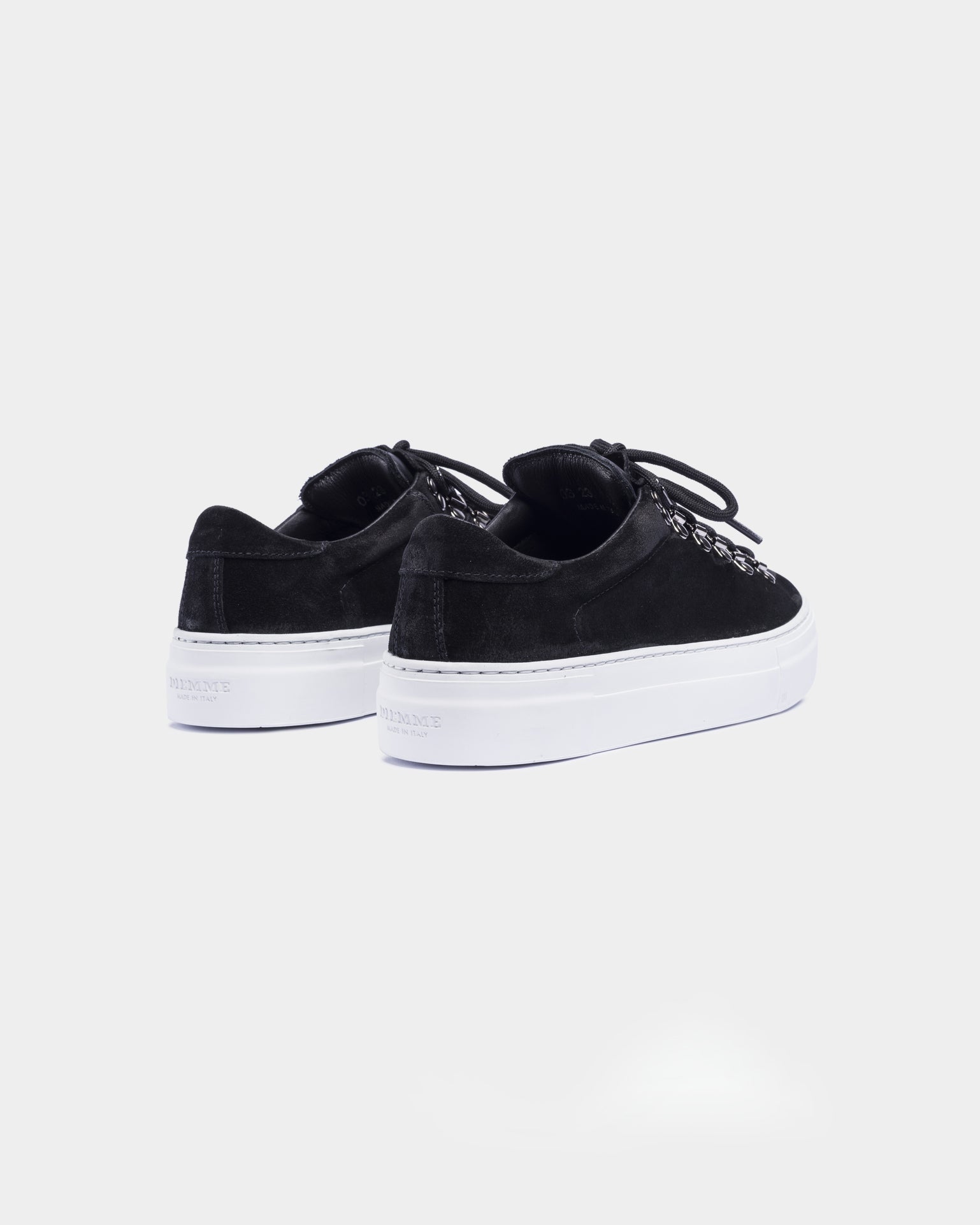 MAROSTICA LOW SUEDE PLATFORM BLACK