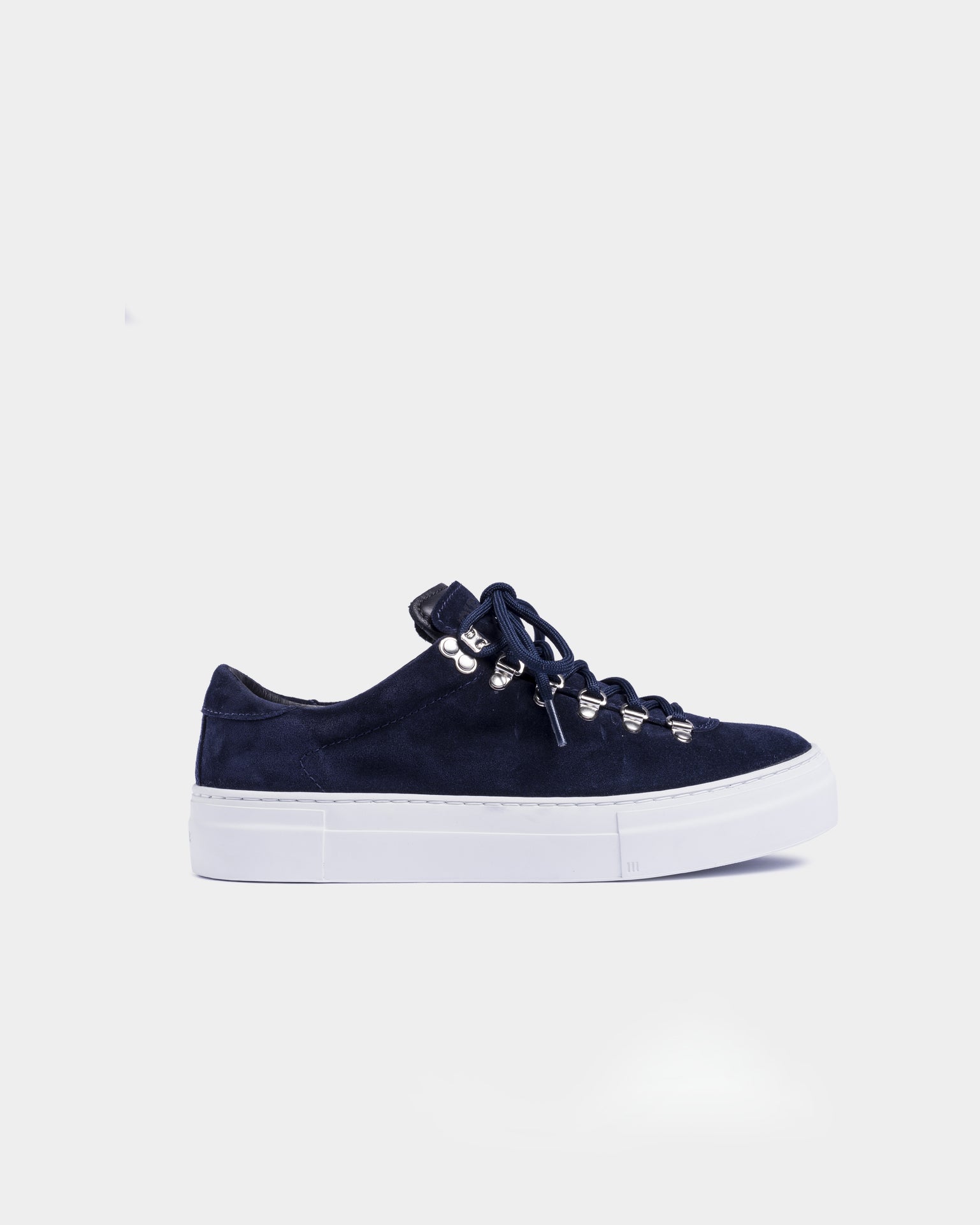 MAROSTICA LOW SUEDE PLATFORM NAVY