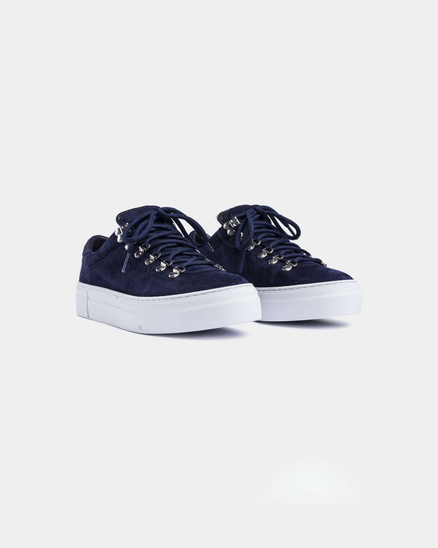 MAROSTICA LOW SUEDE PLATFORM NAVY