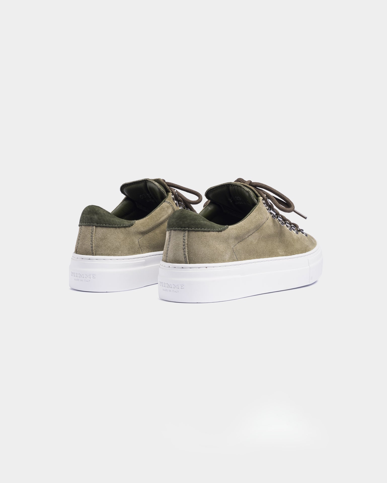 MAROSTICA LOW SUEDE PLATFORM OLIVE