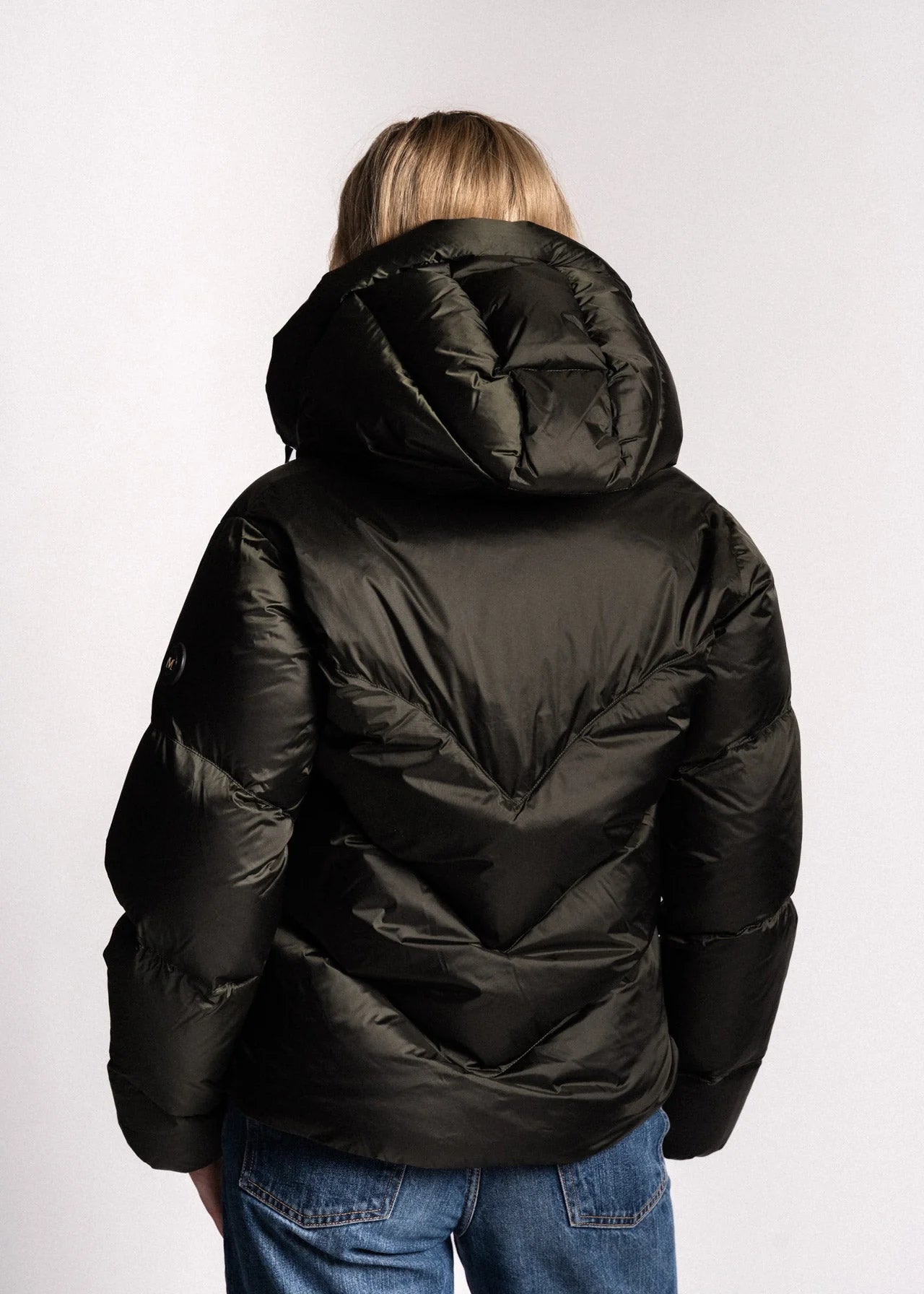 Emily Puffer Dark Green