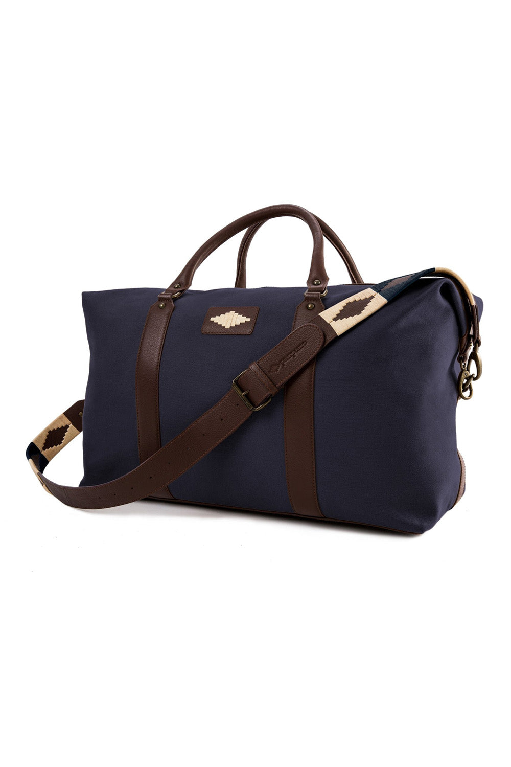 pampeano caballero canvas weekend bag Navy