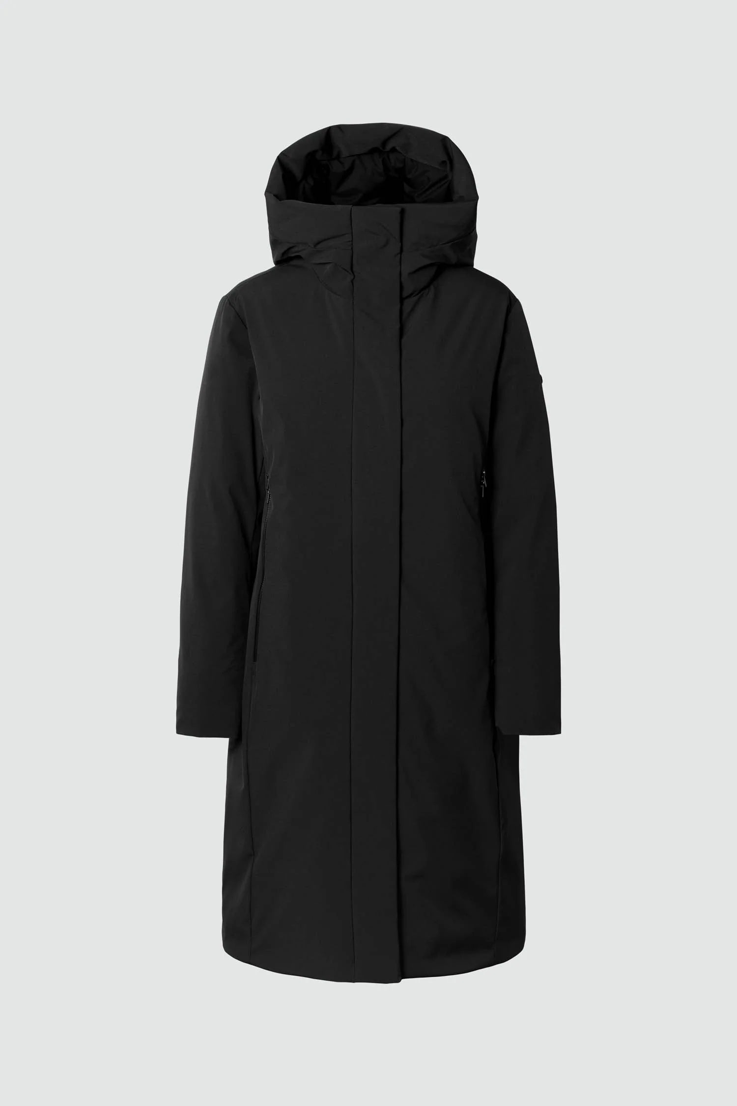 Path Padded Coat Onyx