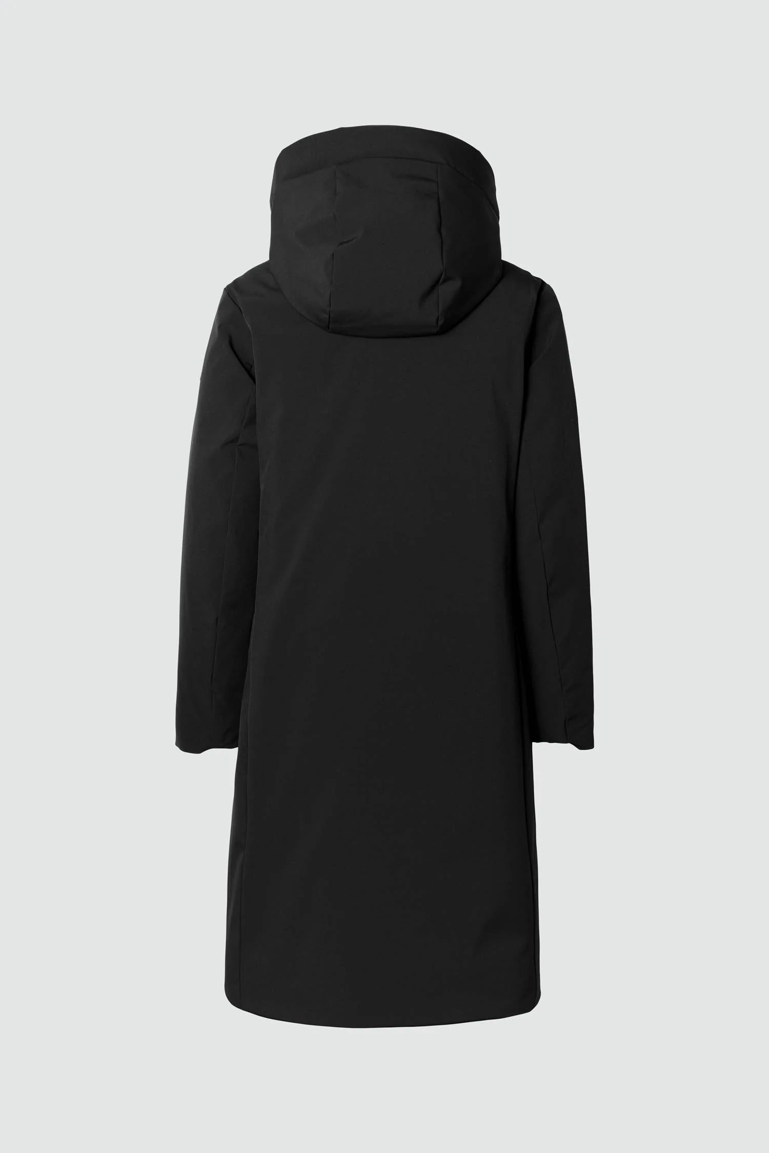 Path Padded Coat Onyx