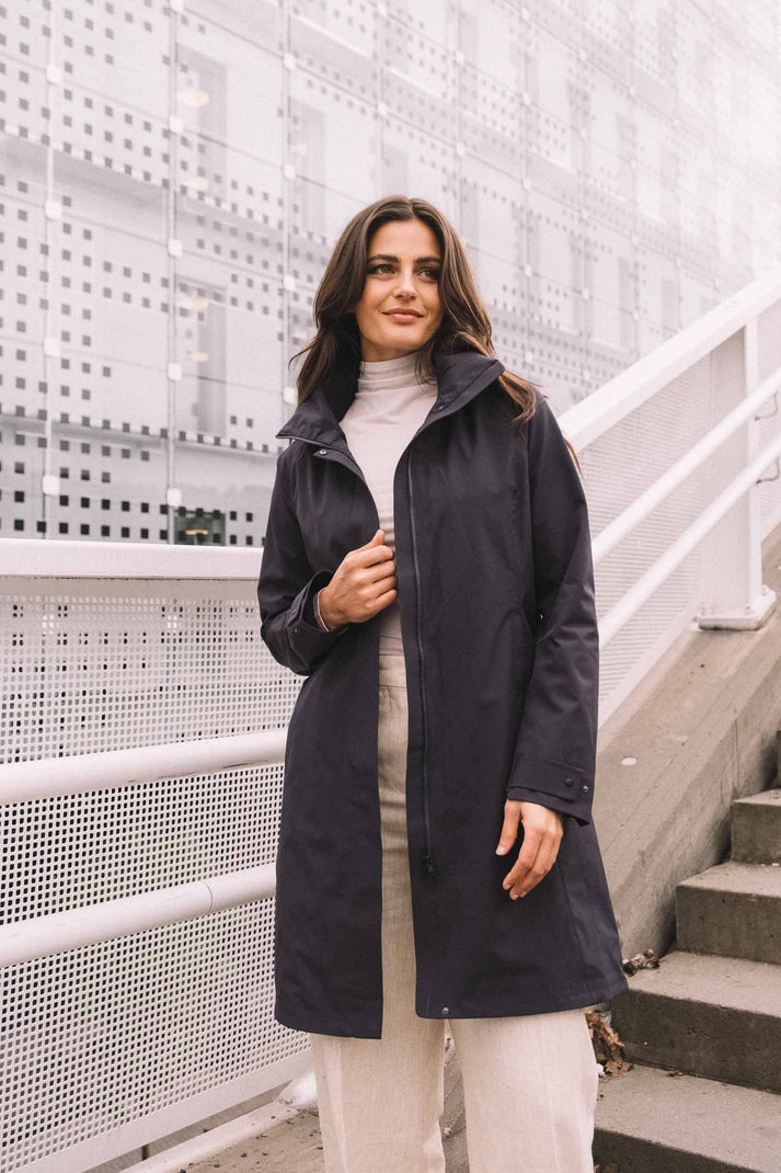 Tender III Coat Midnight Blue