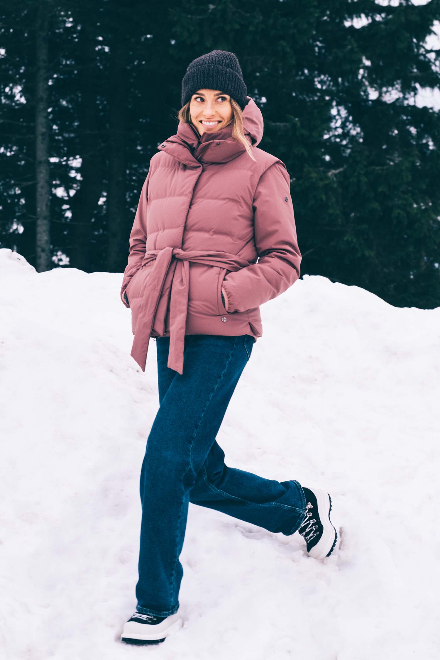 Vesty II Padded Vest Pink