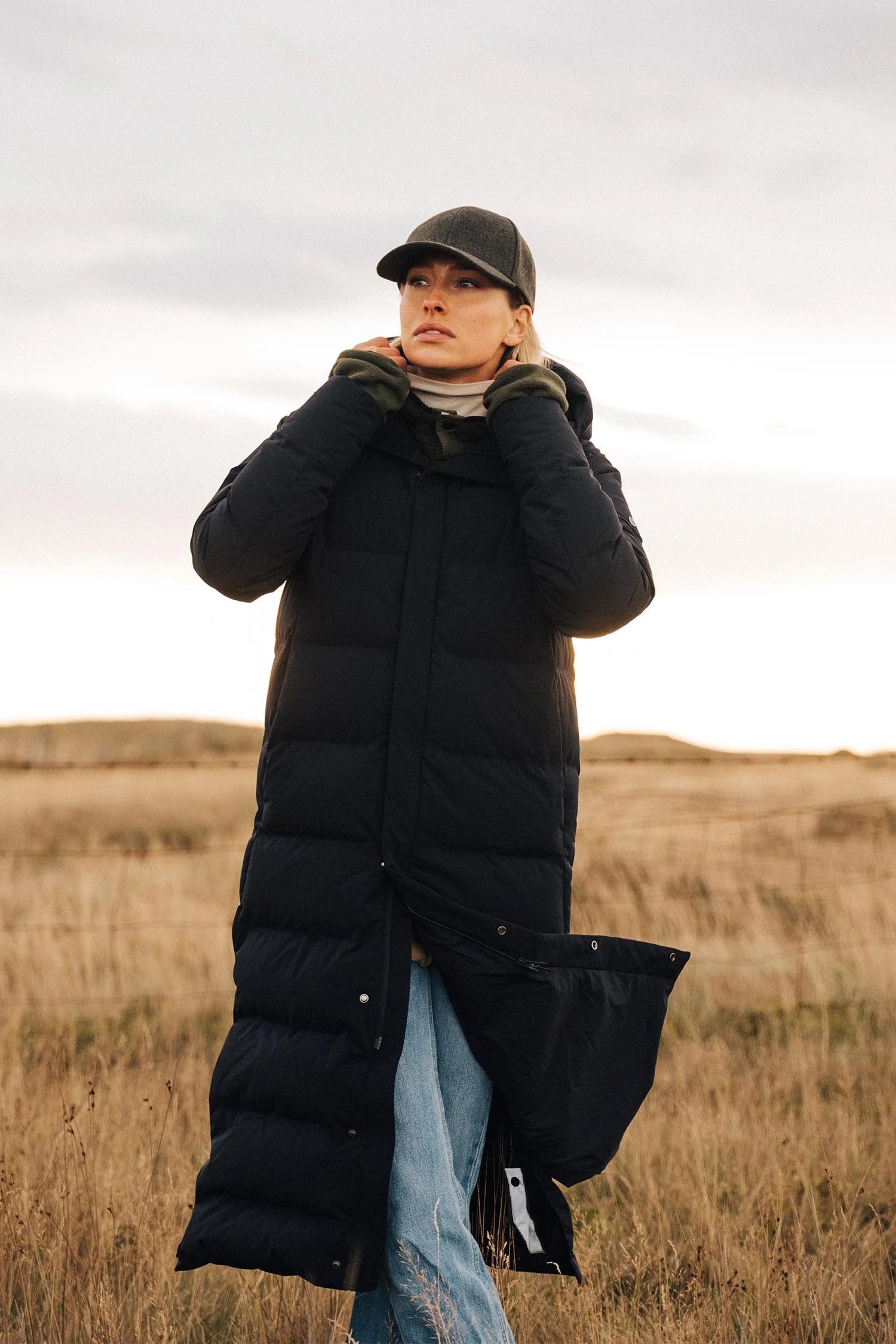 Meridian II Puffer Coat Onyx