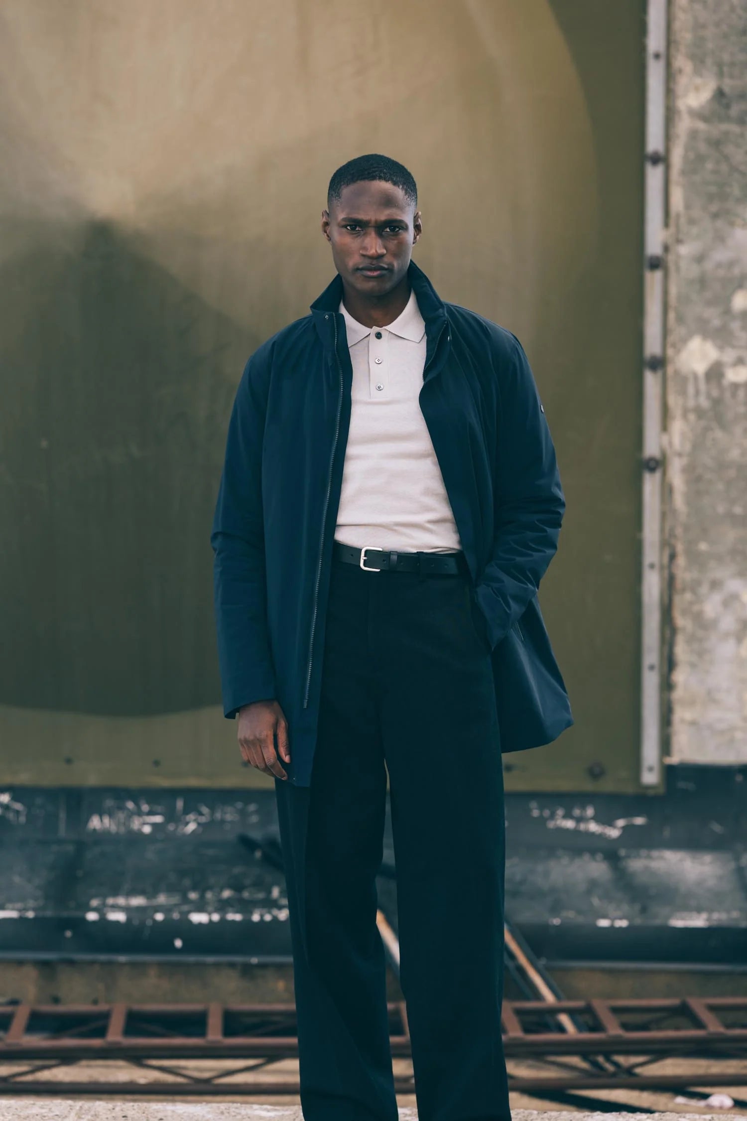 Town II Apex Jacket Navy