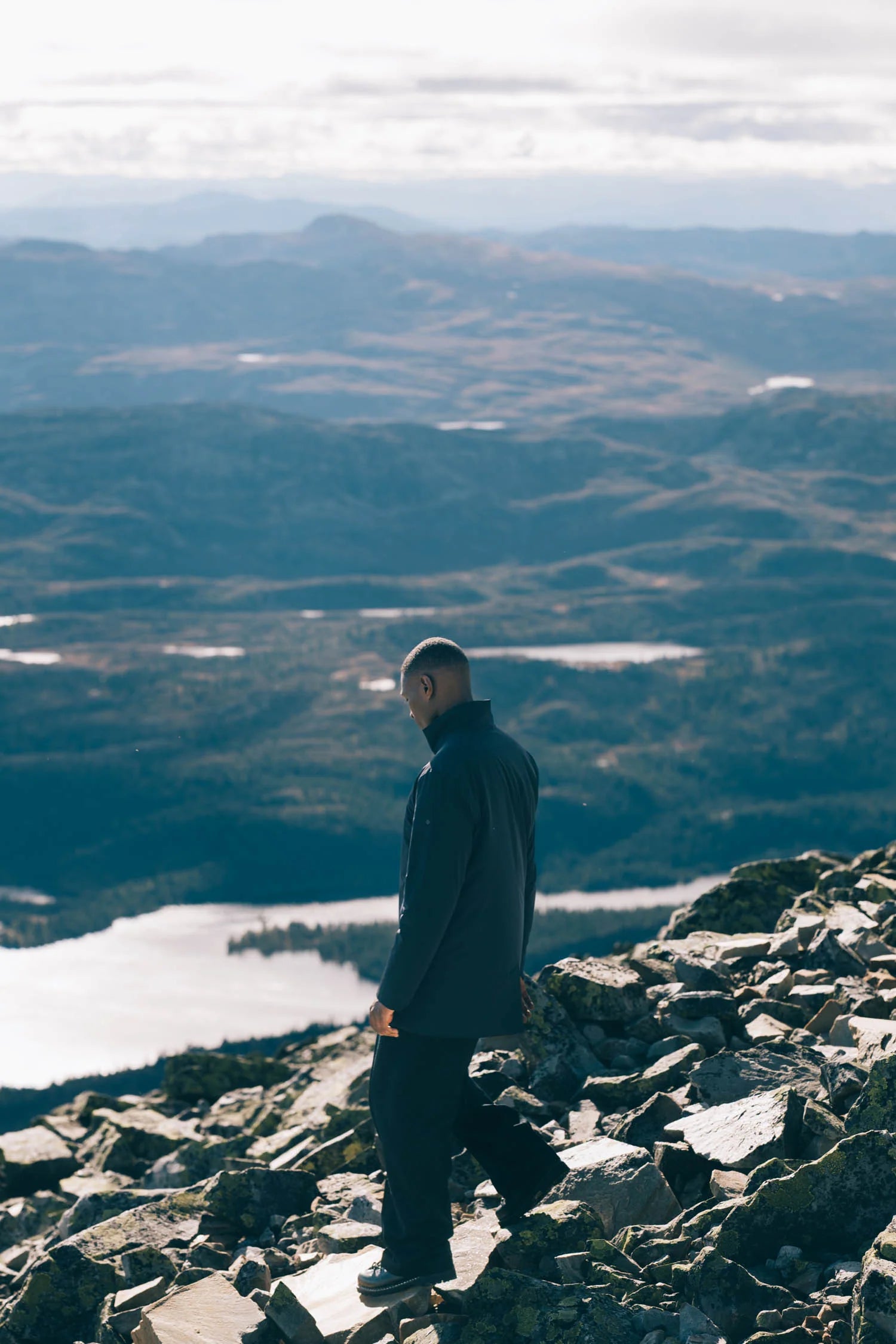 Town II Apex Jacket Navy