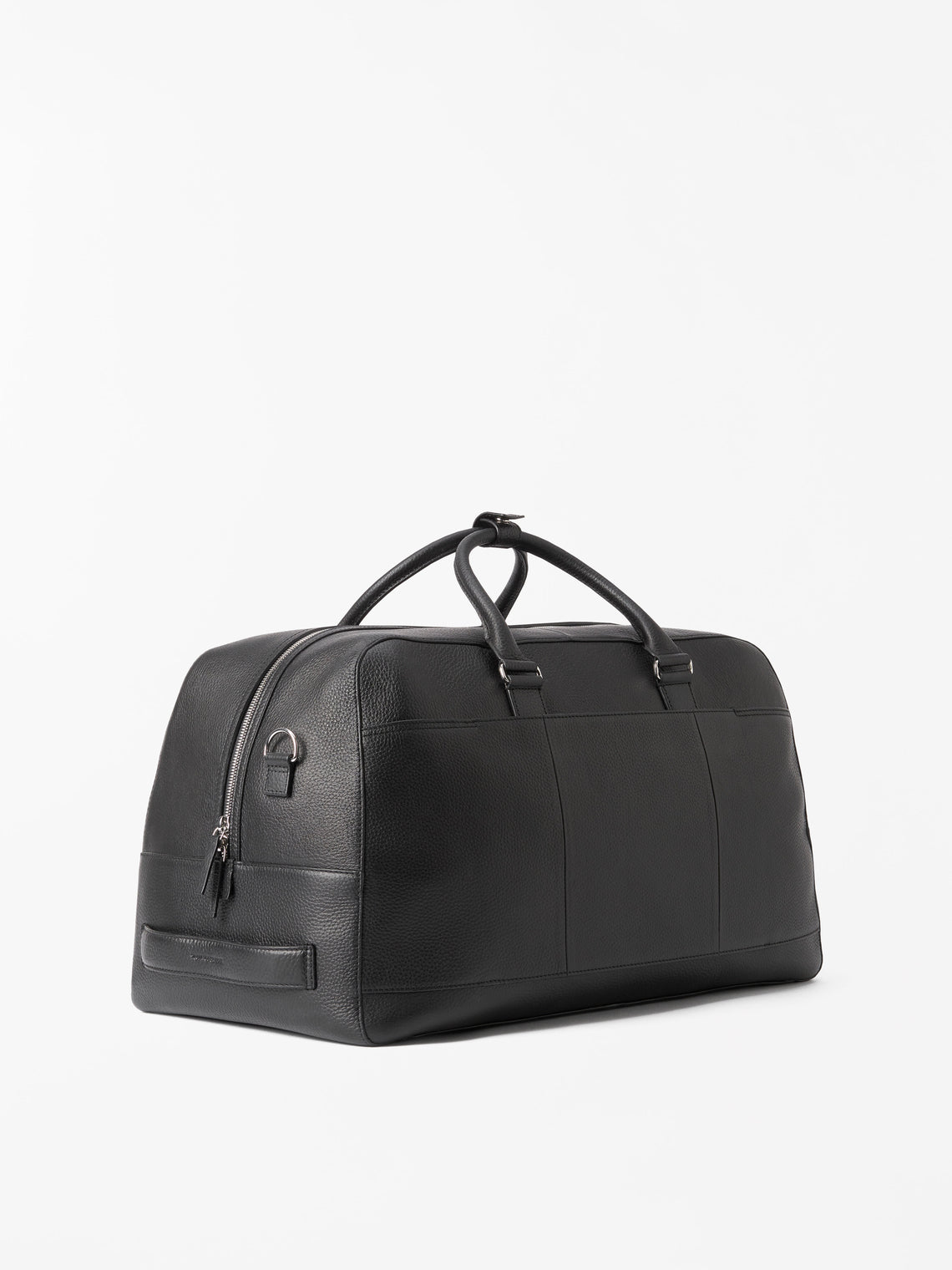 Brome Leather Weekend Bag Black