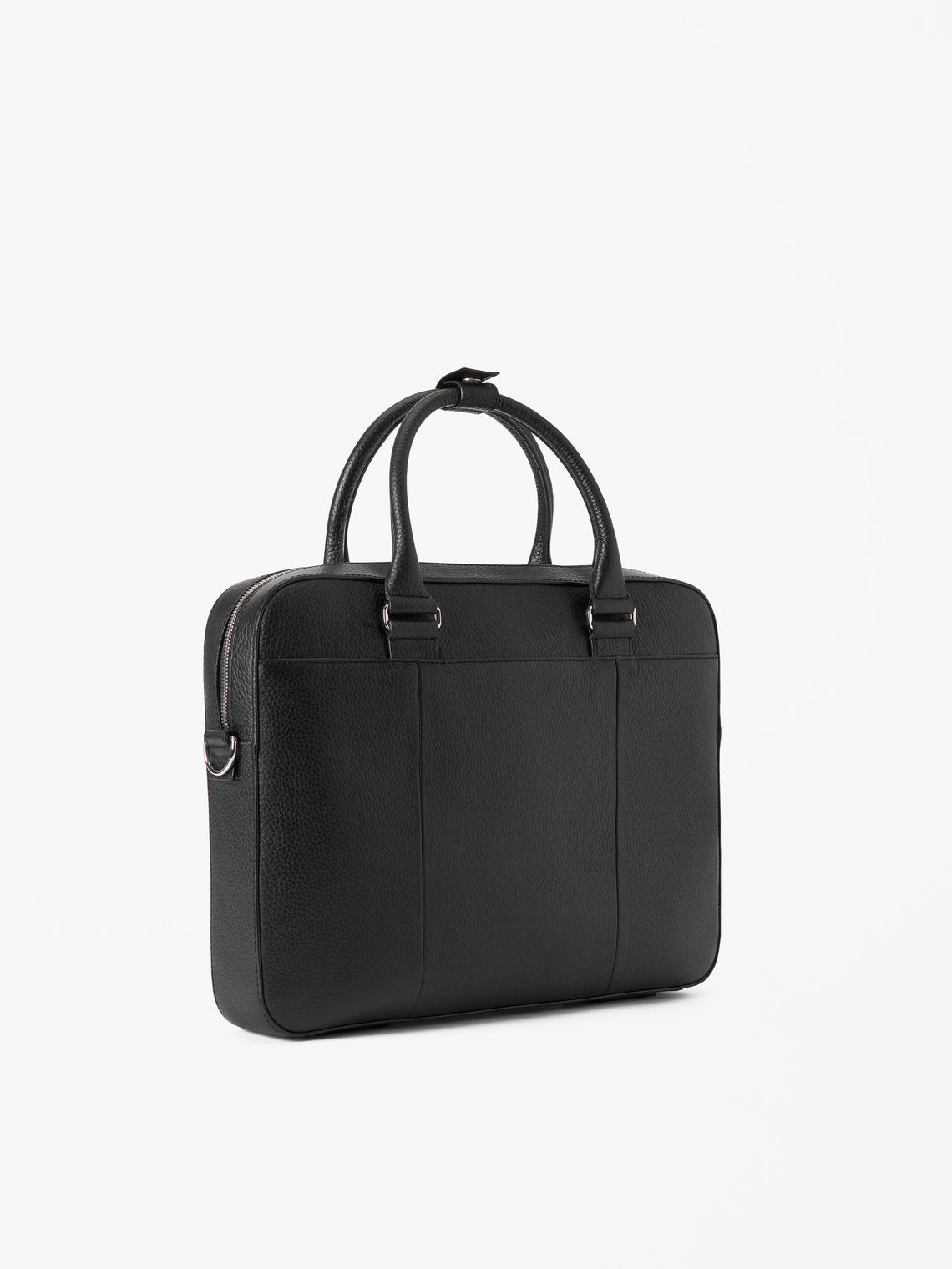 Bosun Leather Briefcase Black