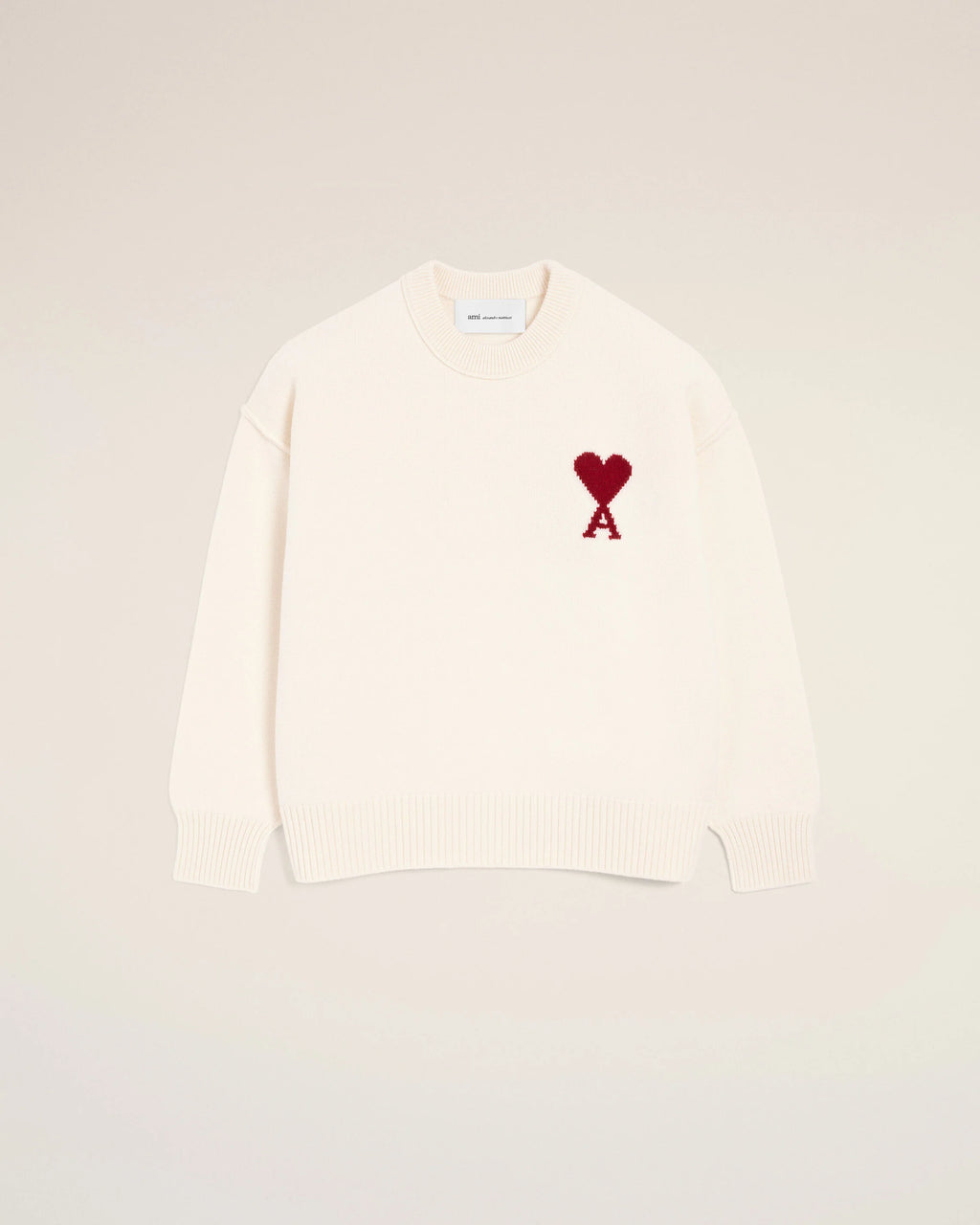 WOOL AMI DE COEUR SWEATER OFFWHITE