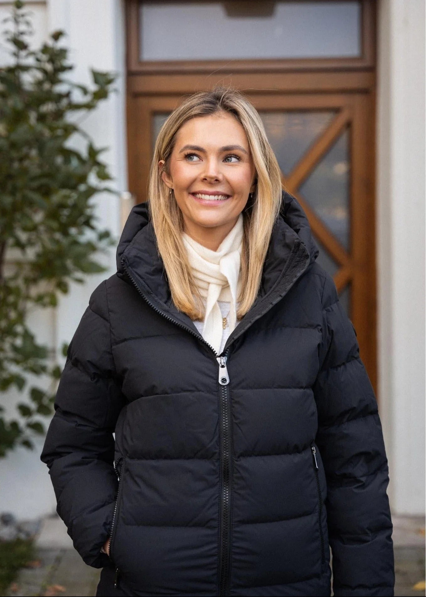 Val Cenis Long Tech Jacket Black