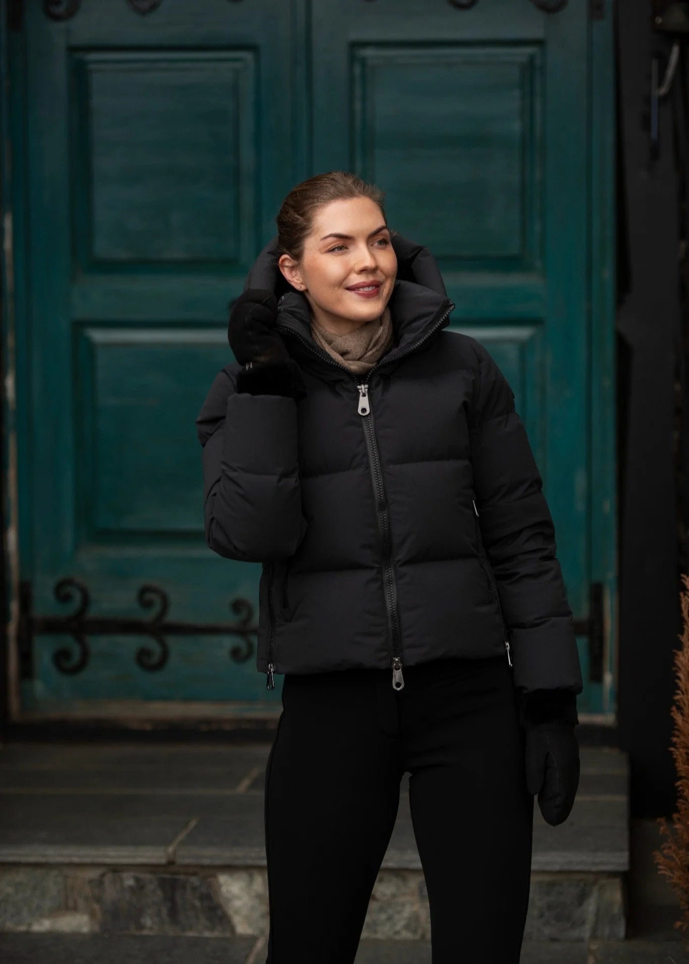 Val Cenis Short Tech Jacket Black