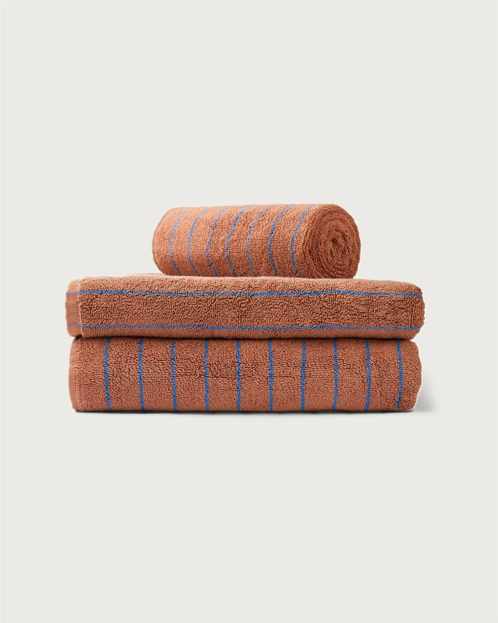 NARAM Wash Cloth 30x30cm camel/ultramarine