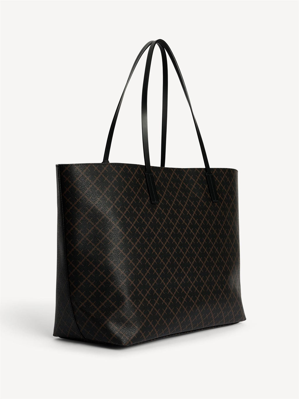 Abi Printed Tote Bag Dark Chokolate