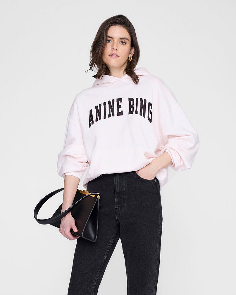 HARVEY HOODIE WASHED PINK