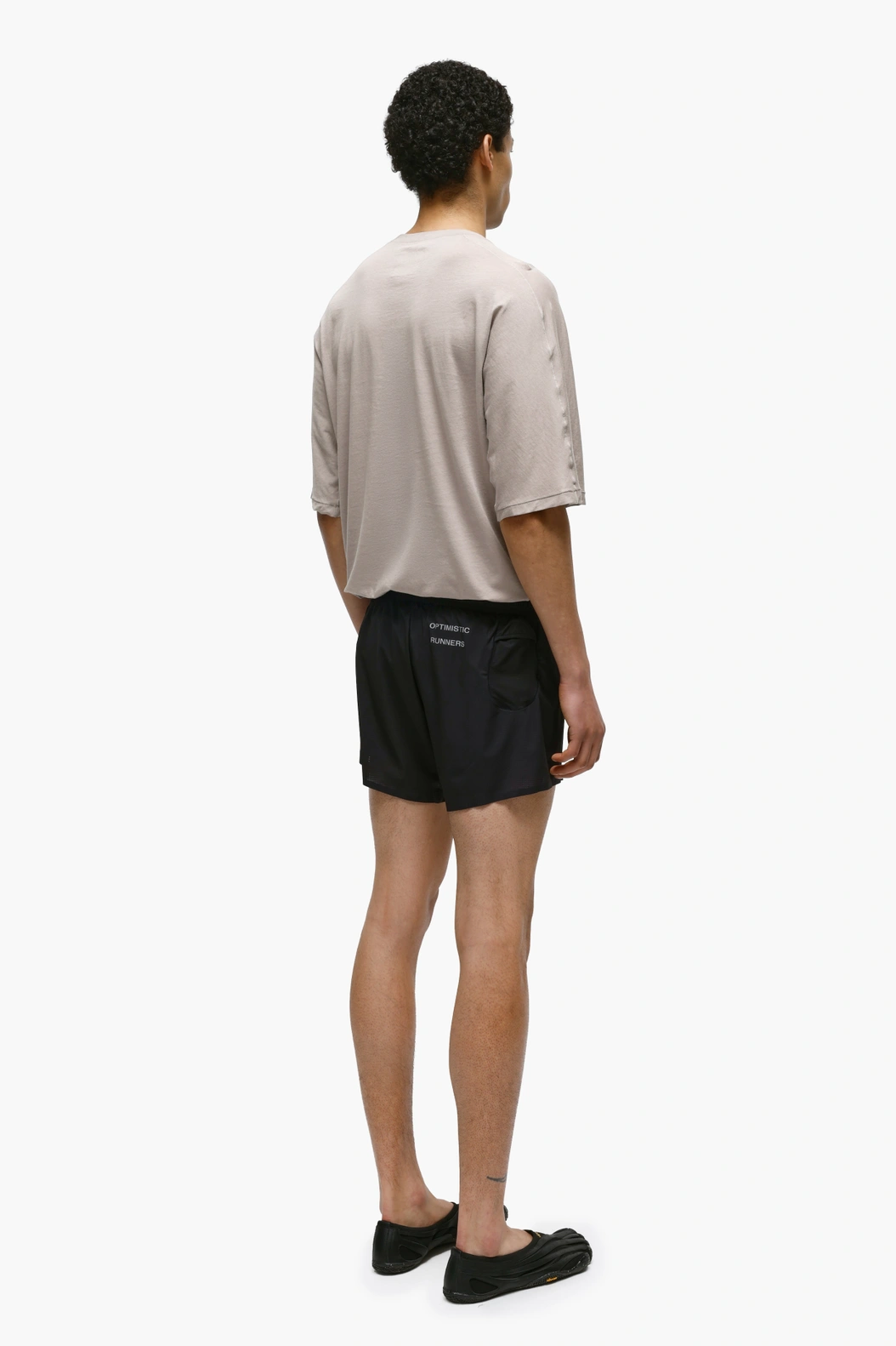 Running Cotton T-Shirt CAMEL