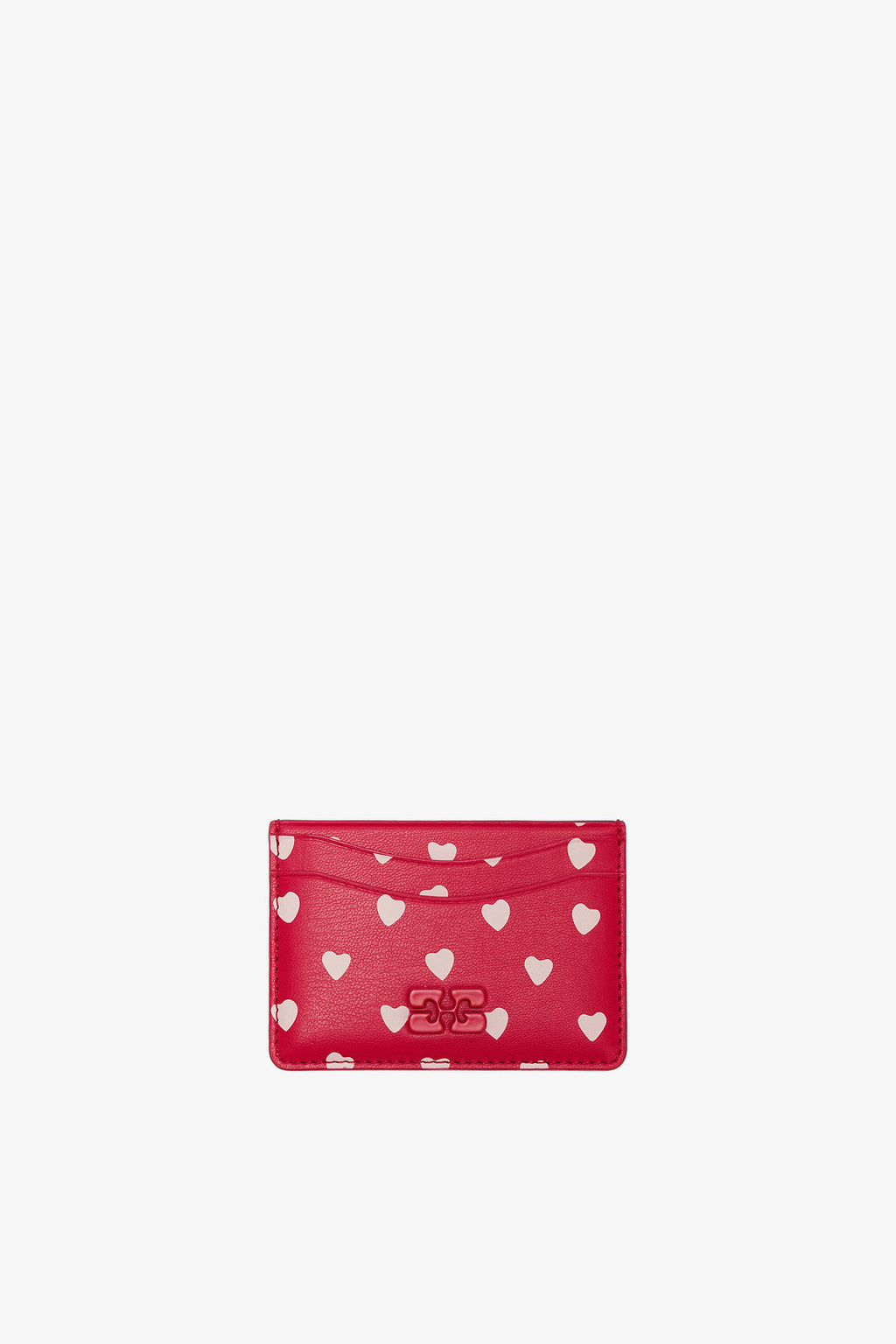 Bou Card Holder Printed Dots Barbados Cherry