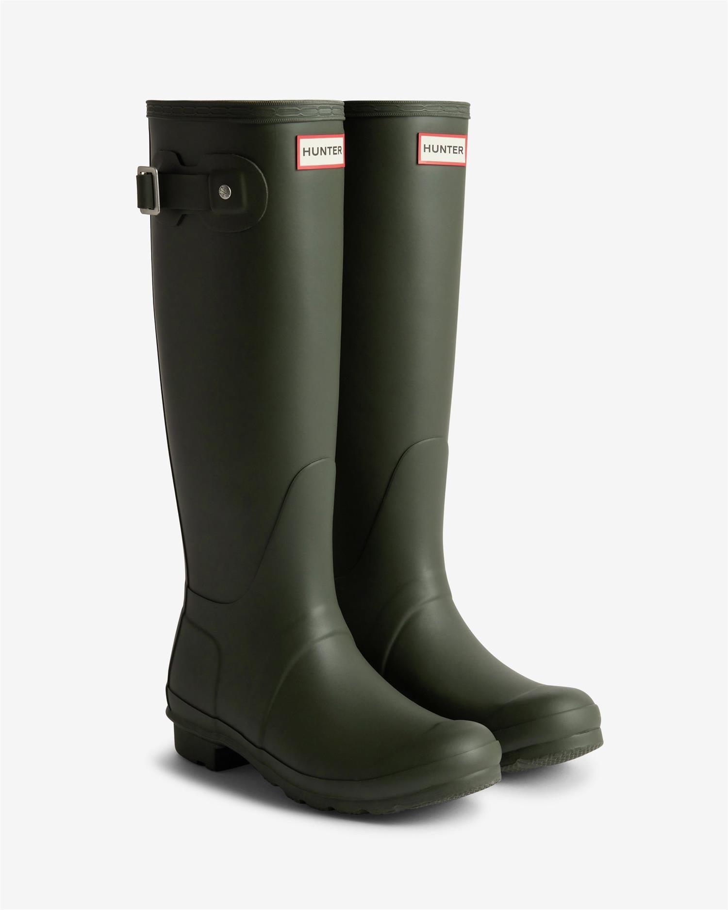 WOMENS ORIGINAL TALL Wellington BOOTS Dark Olive