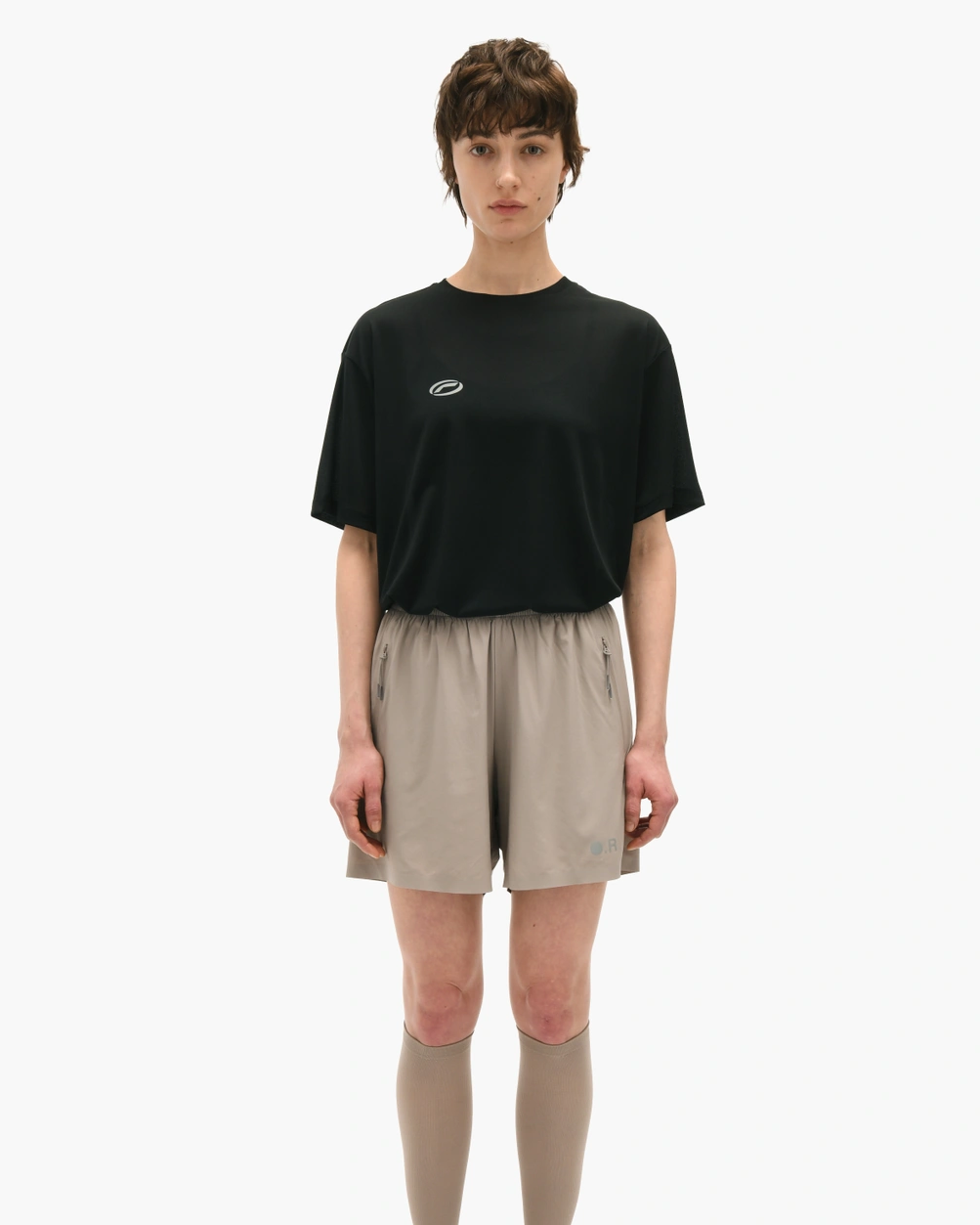 Relaxed Shorts CAMEL