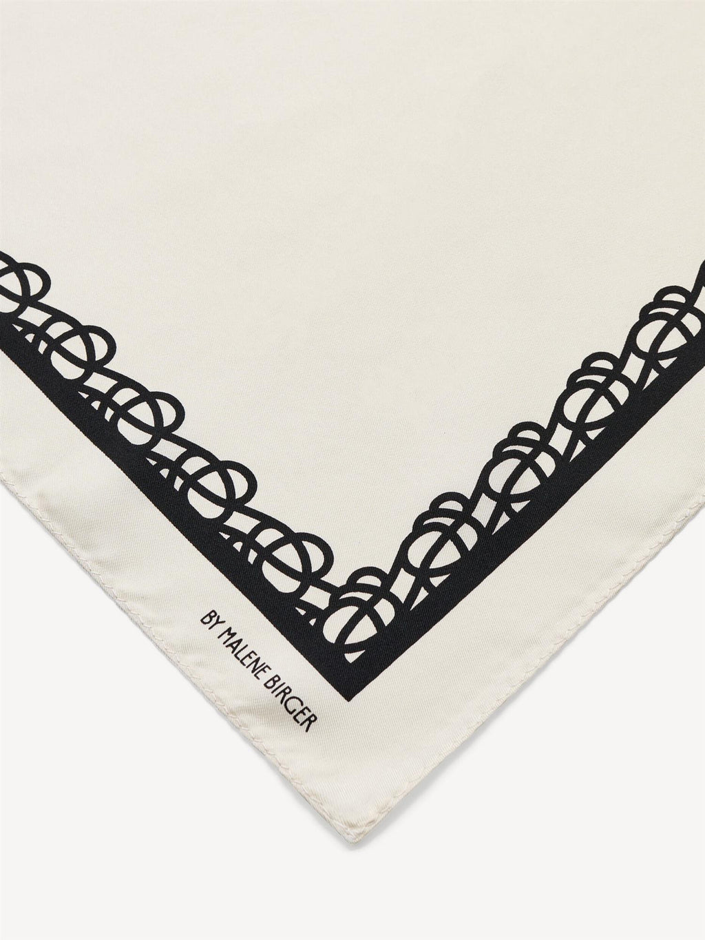 Ossa silk scarf Soft White