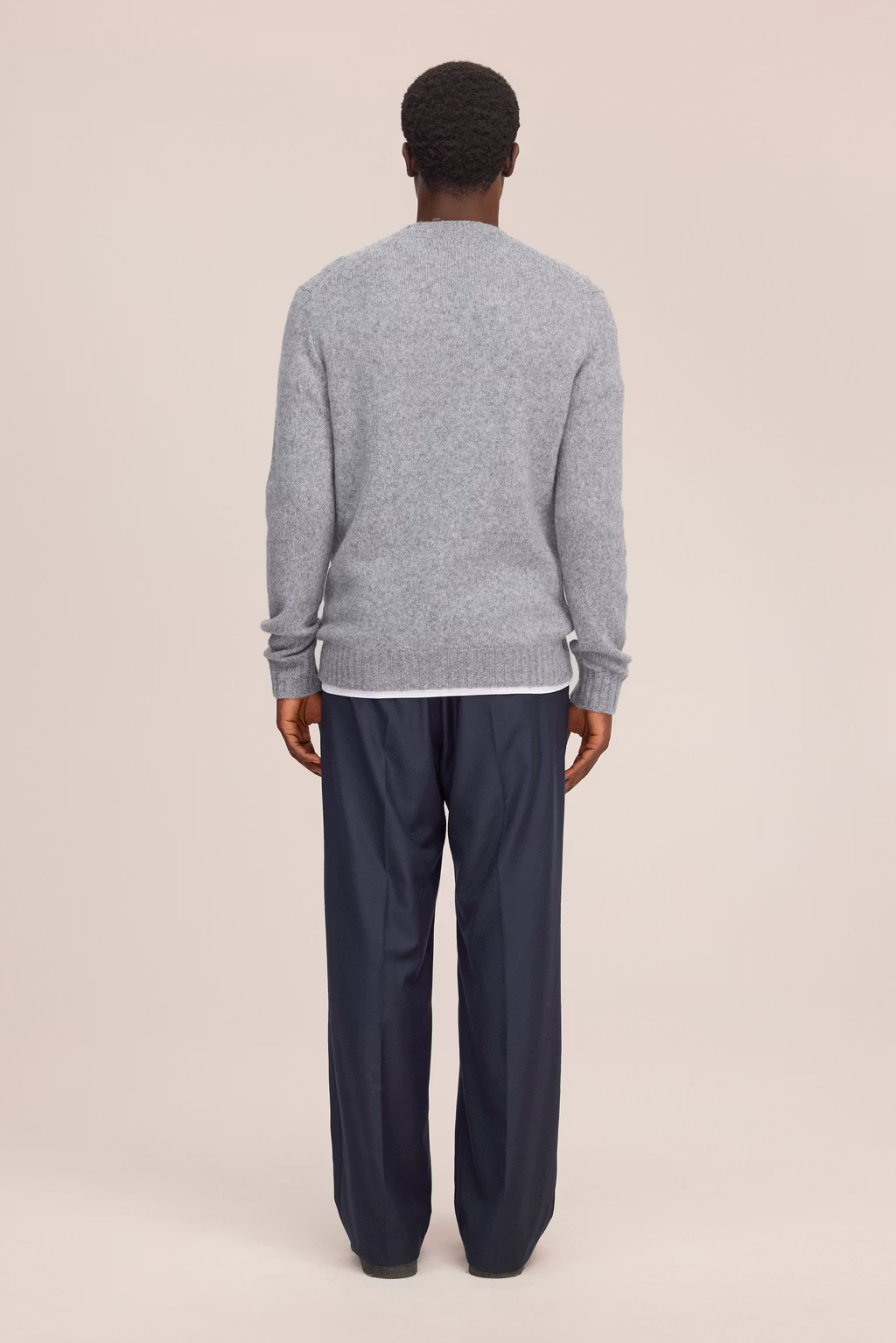 Lee 6598 Merino Wool Blend Sweater Grey