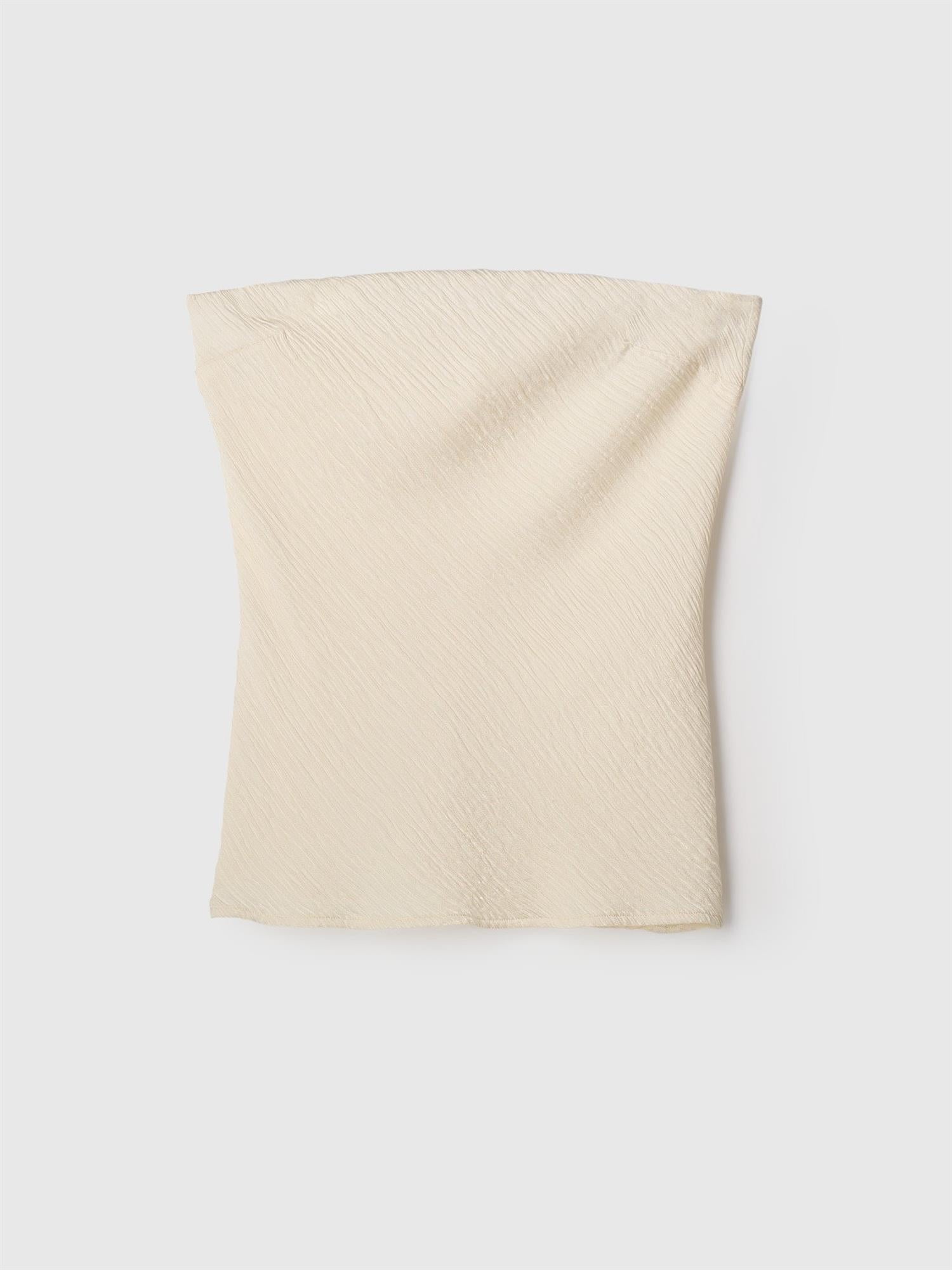 Amara Strapless Top Cream