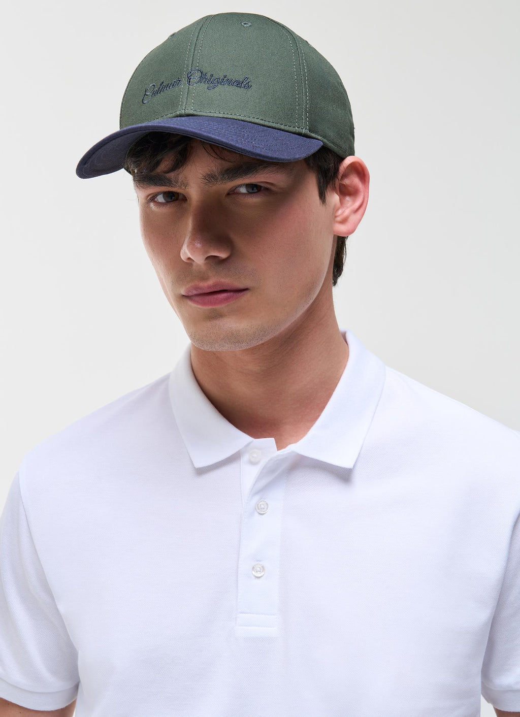 STRETCH Cotton PIQUÉ POLO T-shirt WHITE