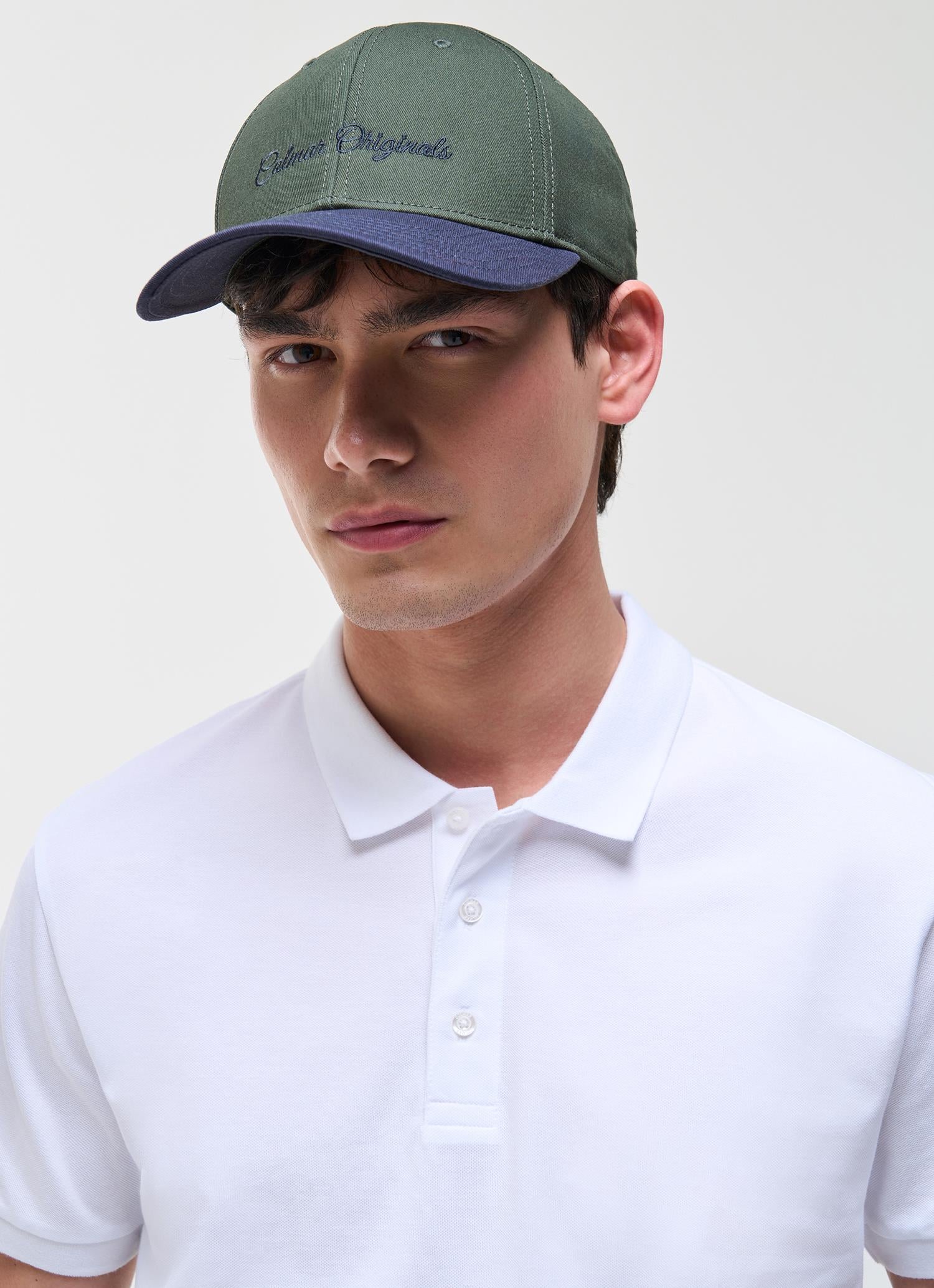 STRETCH Cotton PIQUÉ POLO T-shirt WHITE