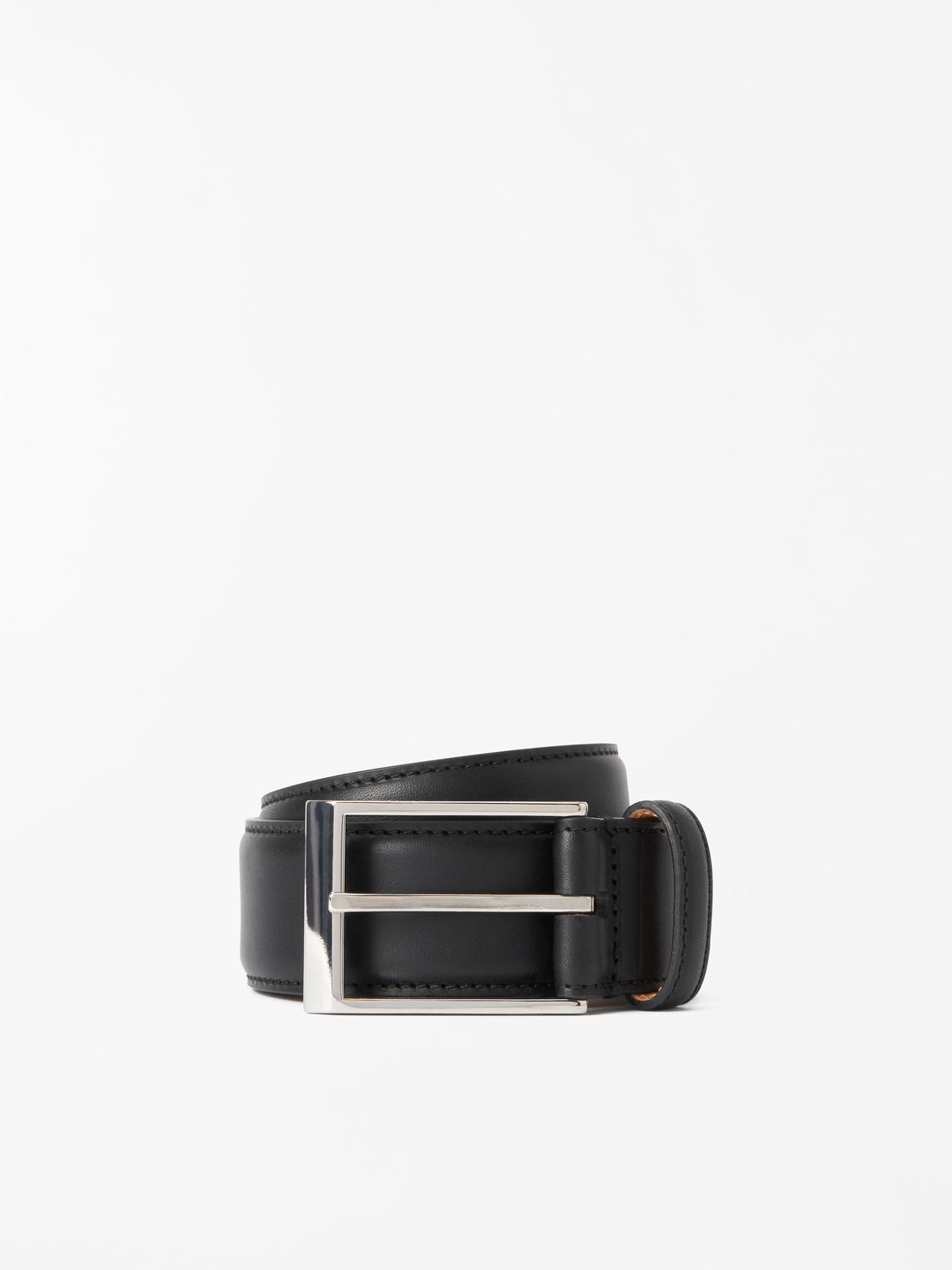 Helmi Leather Belt Black