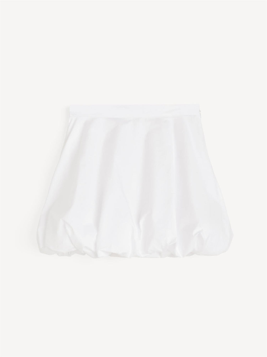BREY Organic Cotton Mini Skirt Pure White