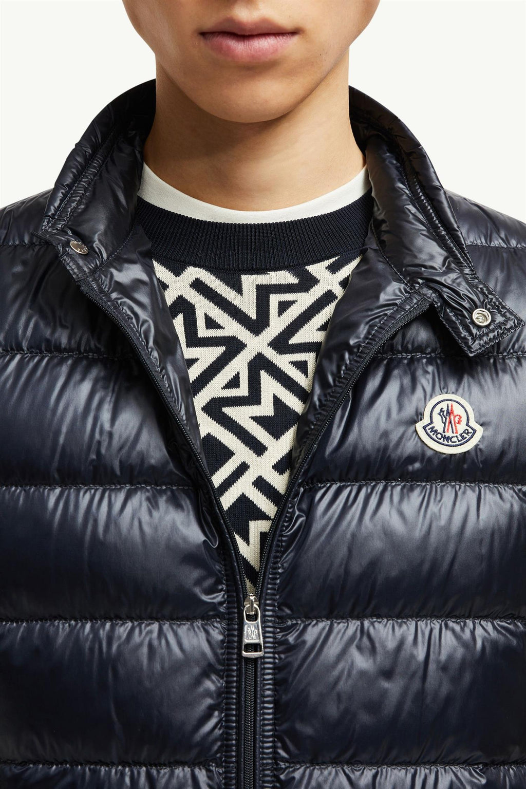 Gui Packable Down Vest Blue