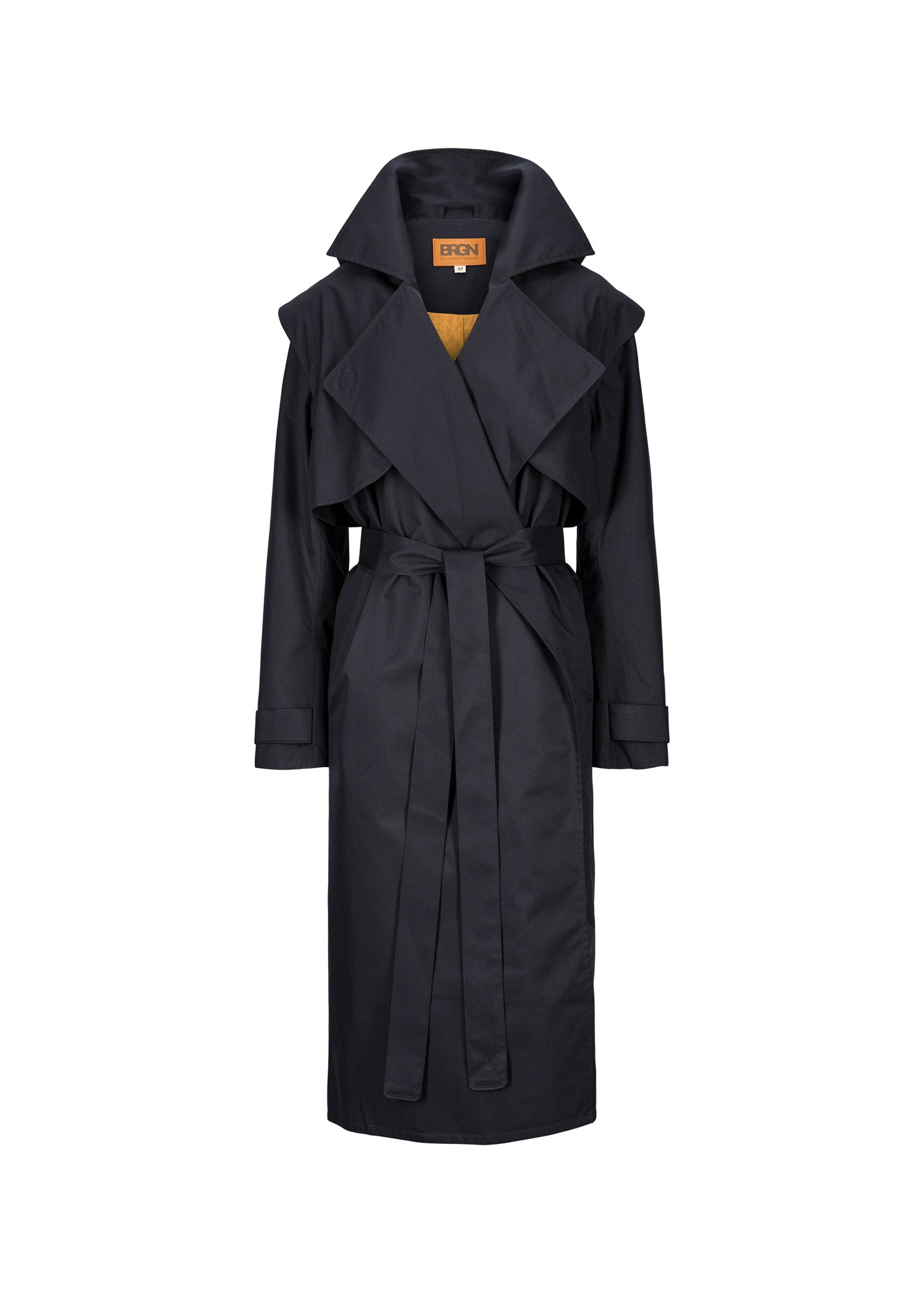 Regndråpe Trench Coat Dark Navy
