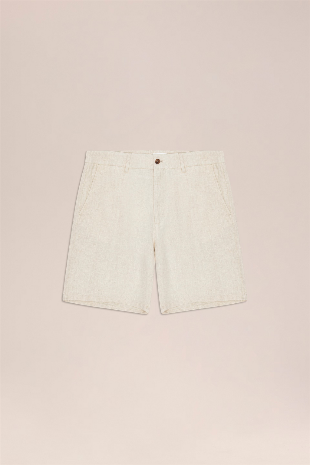 Aden 1454 Linen Shorts Oat