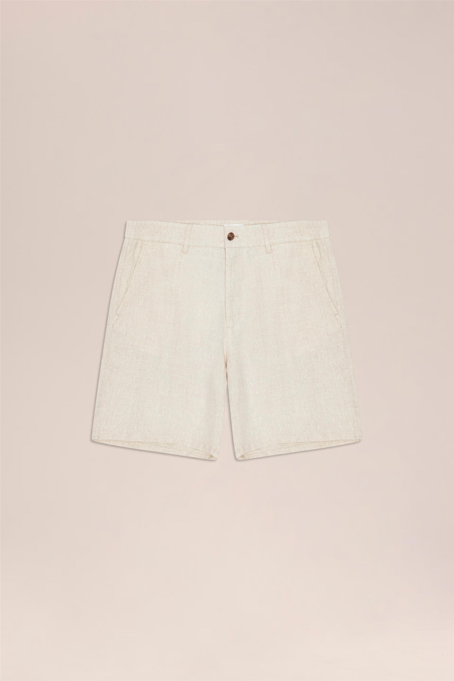 Aden 1454 Linen Shorts Oat