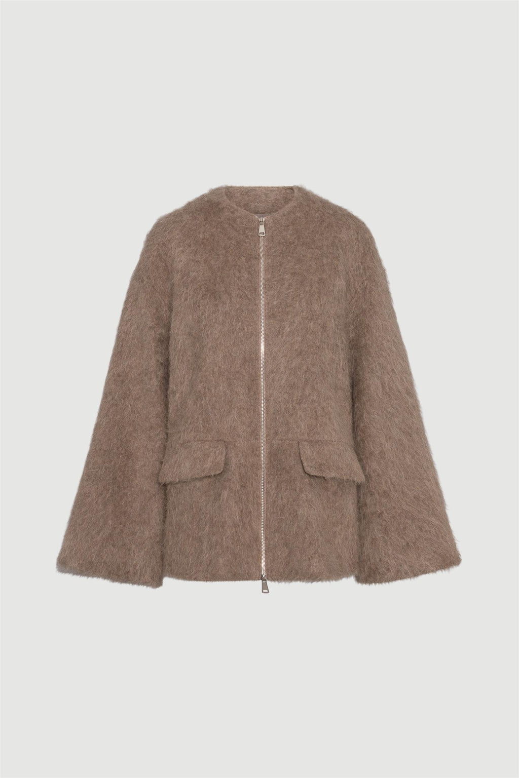 Sorgenfri Wool Cashmere Jacket Taupe