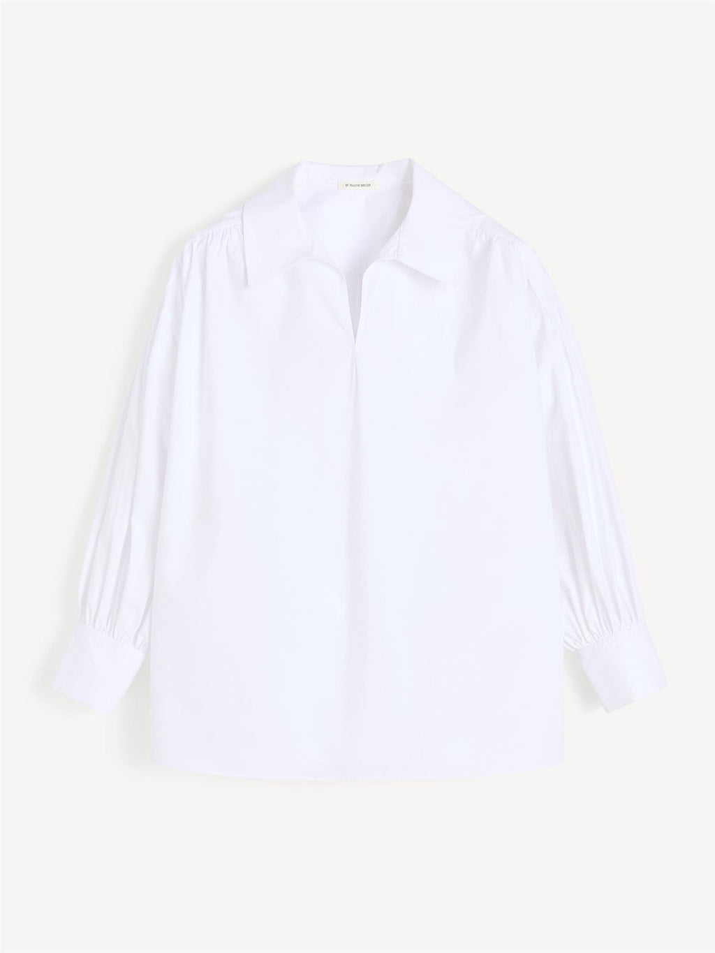LEONORA Organic Cotton Blouse Pure White