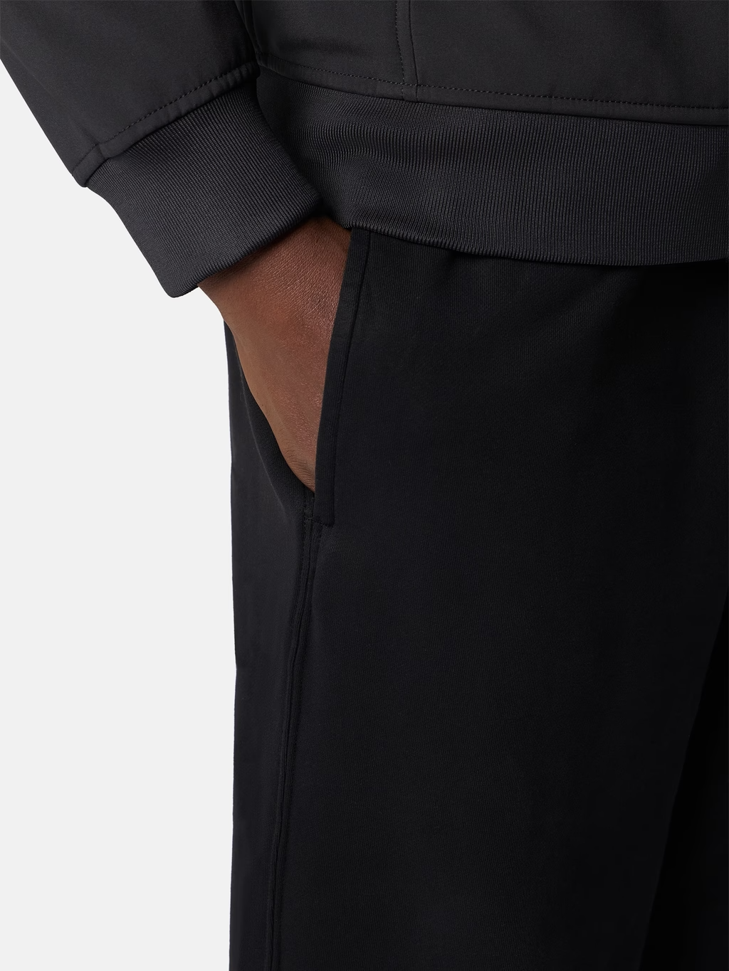 LOOSE FIT SWEATPANTS BLACK