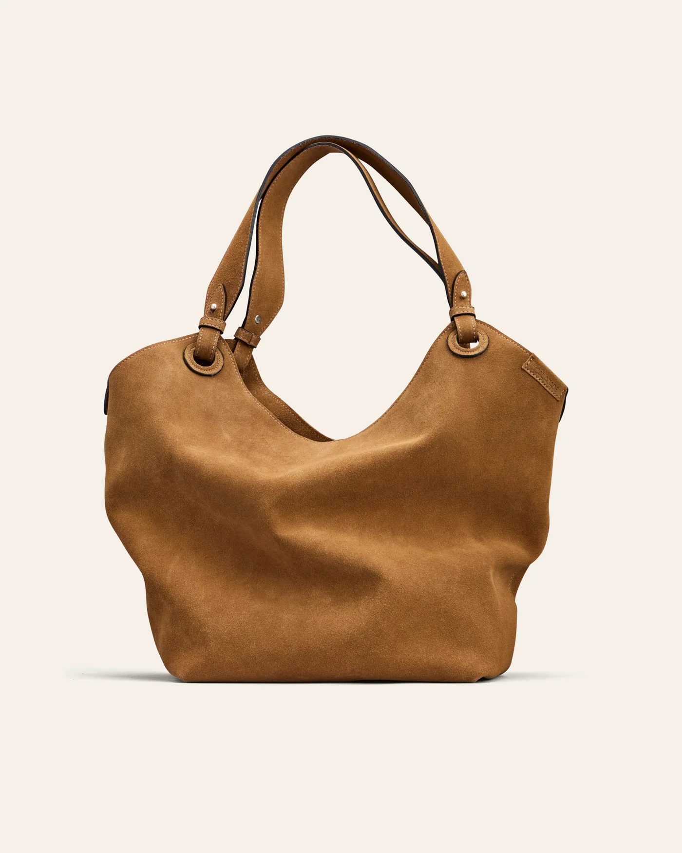 SOHO Shoulder bag Camel Suede