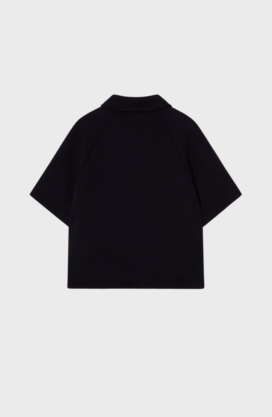 GERTRUDE SHORT WOOL CAPE MARINE