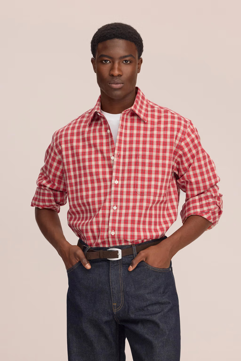 Deon 5465 Casual Flannel Shirt Fireburst