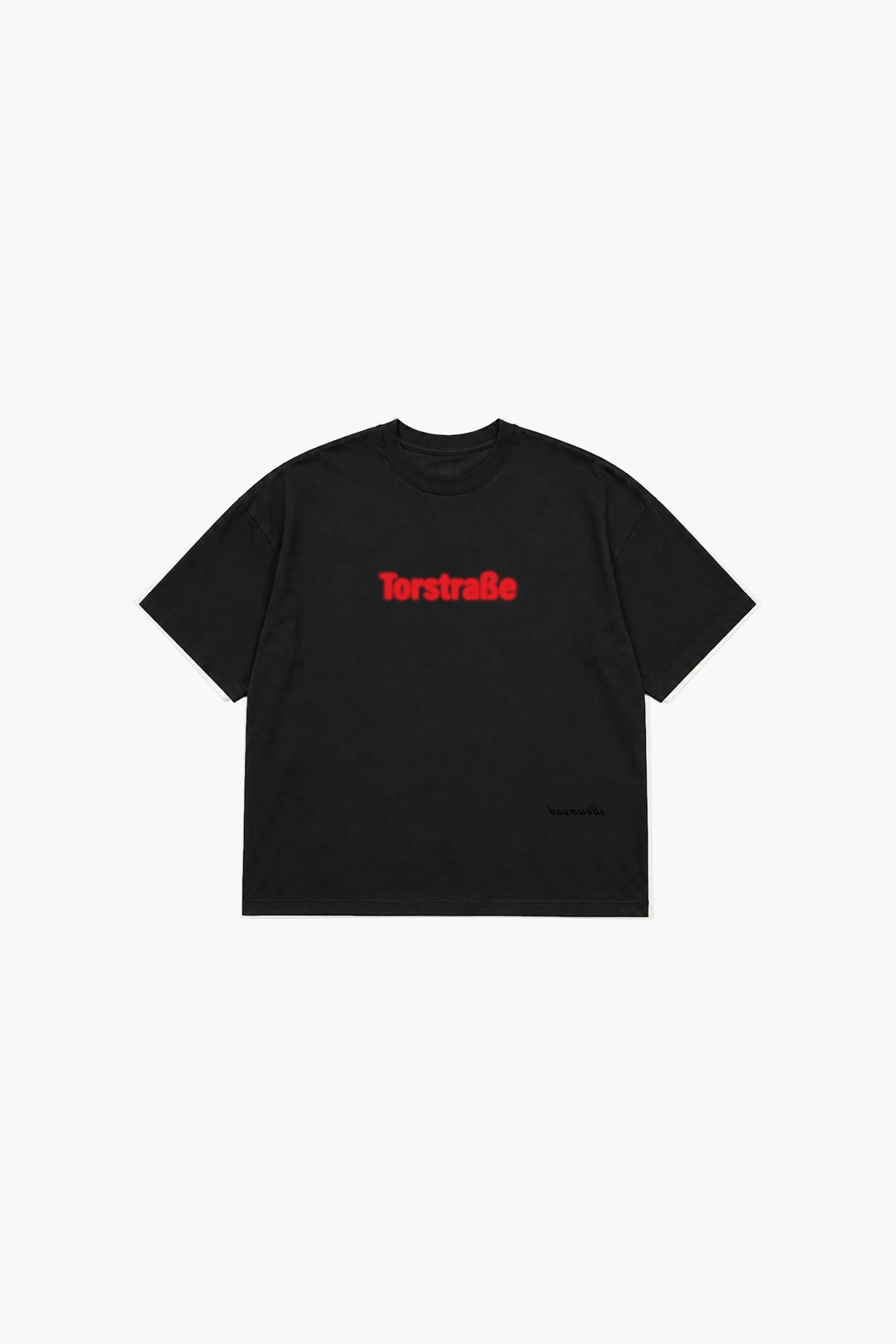 Torstraße Baumwolle T-shirt Black