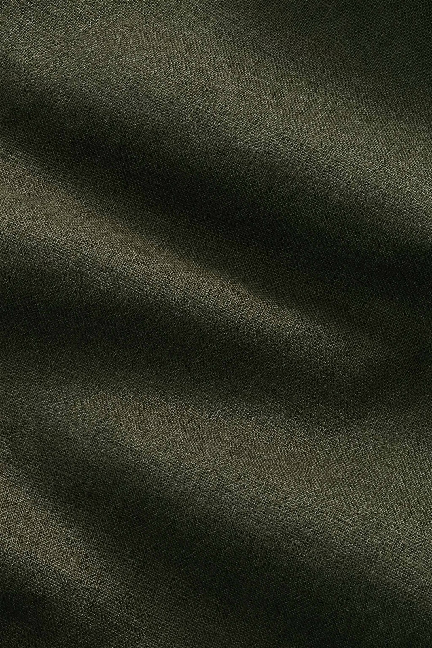 Aden 1454 Linen Shorts Dark Army