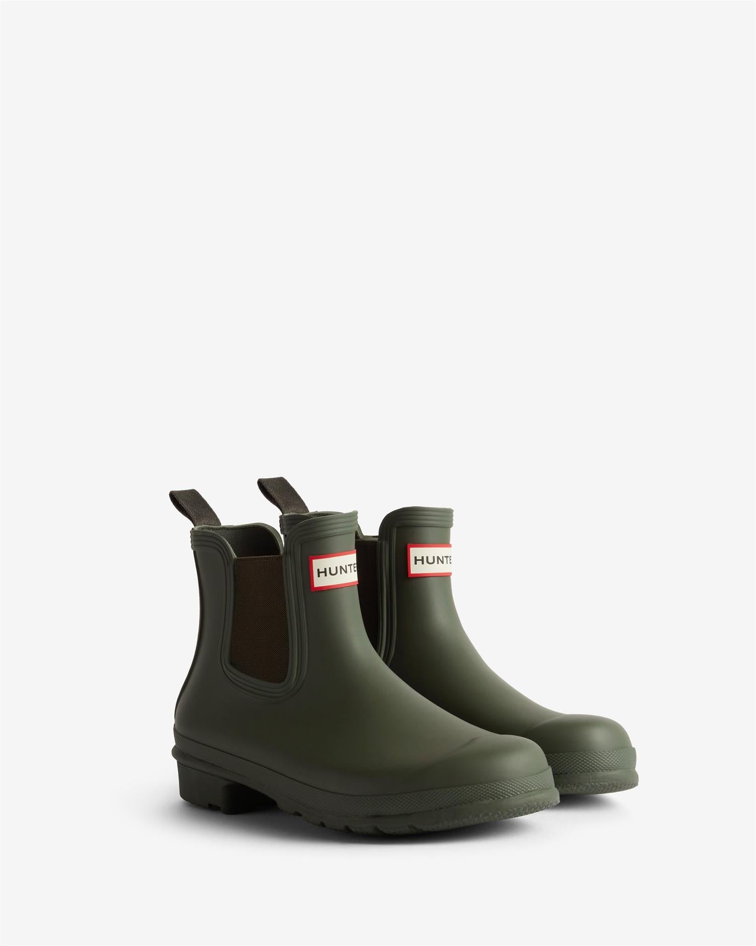 Womens Original Chelsea Boots Dark Olive